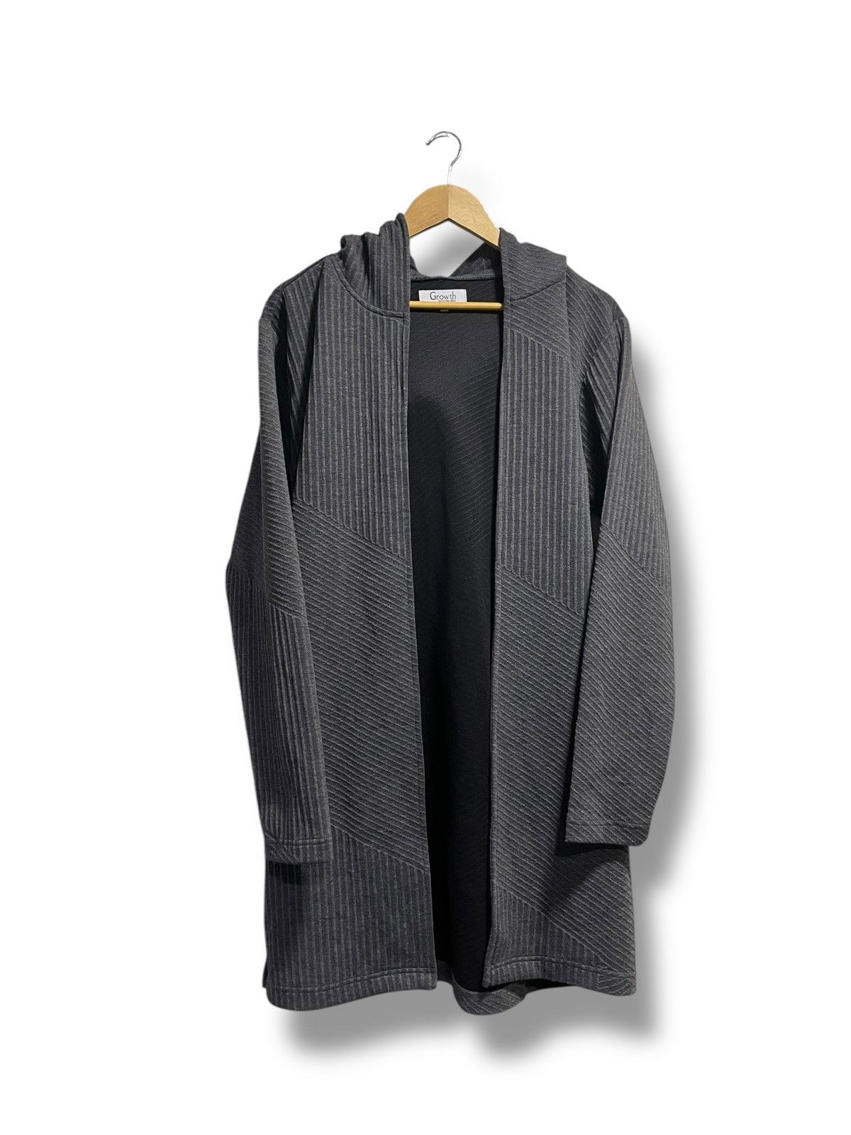 In The Attic × Japanese Brand × Vintage Growth by In The Attic Hooded Cardigan (73) Size US L / EU 52-54 / 3 - 1 Thumbnail