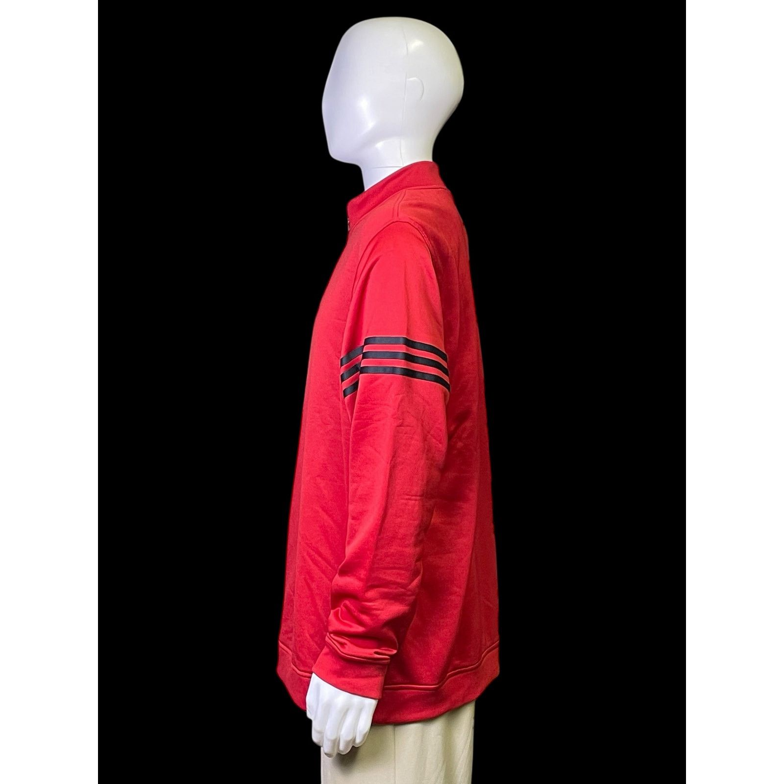 Adidas Adidas Golf Climalite Red Pullover 1/4 Zip Sweatshirt Size US XL / EU 56 / 4 - 4 Thumbnail