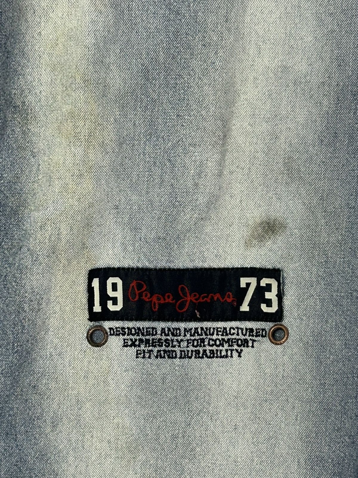 Pepe Jeans × Vintage 🔥 PEPE JEANS UK Embroidery Logo Size US 38 / EU 54 - 9 Thumbnail