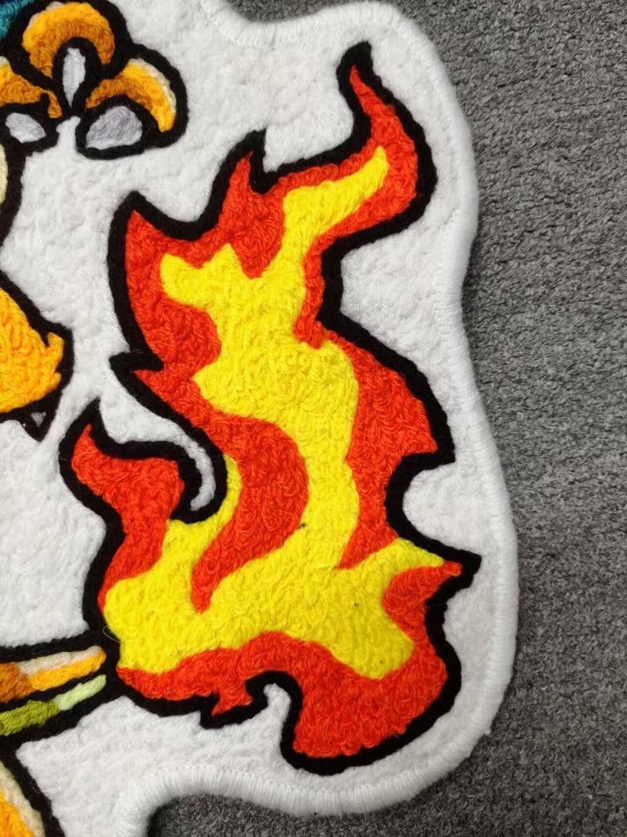 Other Charizard Multicolor Wool Thread Hand Tufted Carpet Size ONE SIZE - 6 Thumbnail