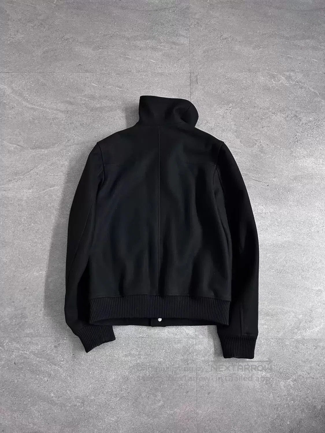 Dior Black High Collar Buttoned Bomber Jacket. Size US S / EU 44-46 / 1 - 3 Thumbnail