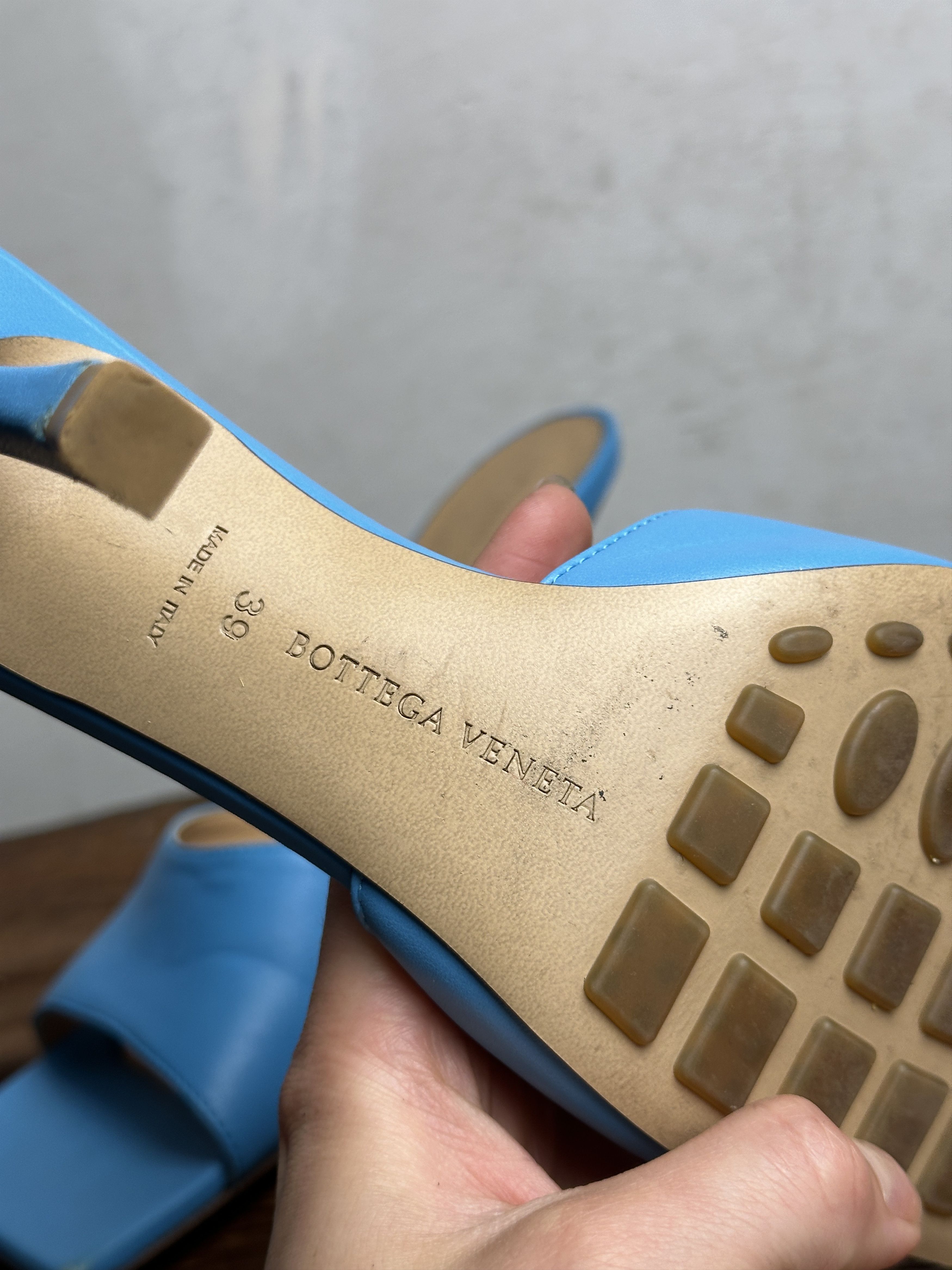 Bottega Veneta Bottega Veneta Stretch Leather Heels Size US 9 / IT 39 - 10 Thumbnail
