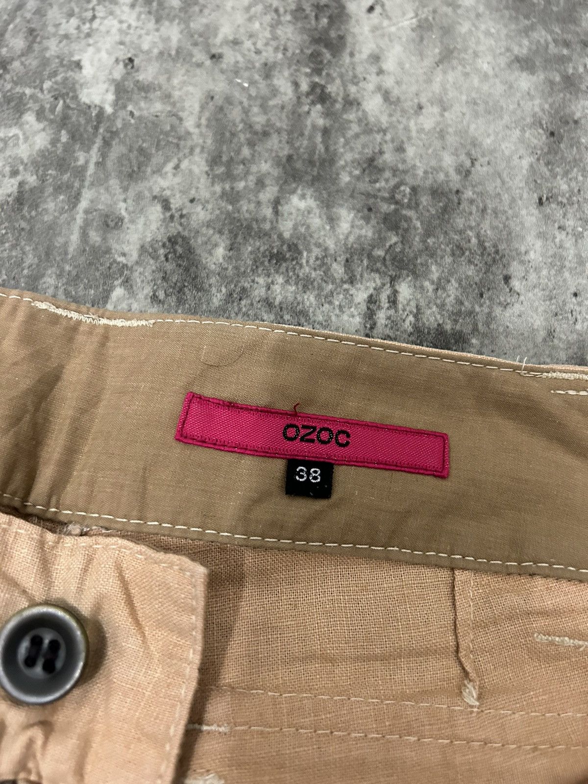 If Six Was Nine × Japanese Brand × Le Grande Bleu (L.G.B.) Ozoz Japan parachute Cargo Flare Pants Size US 30 / EU 46 - 13 Thumbnail