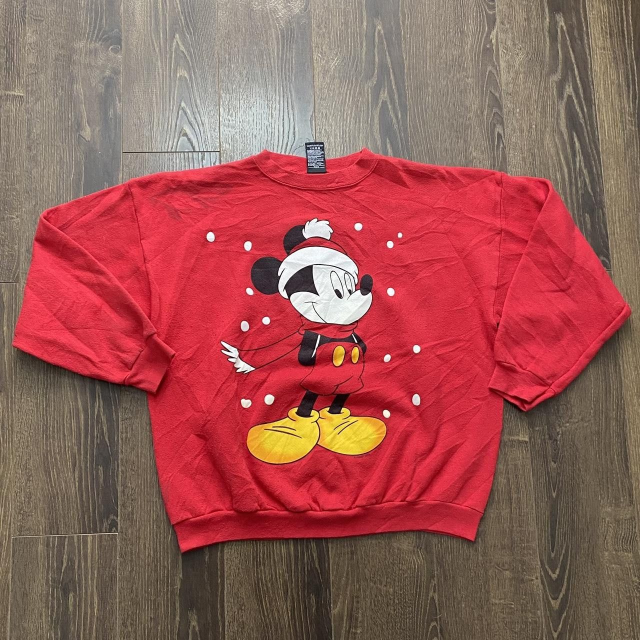 Disney vintage Mickey Mouse Disney crewneck Size;Xl Size US XL / EU 56 / 4 - 1 Thumbnail