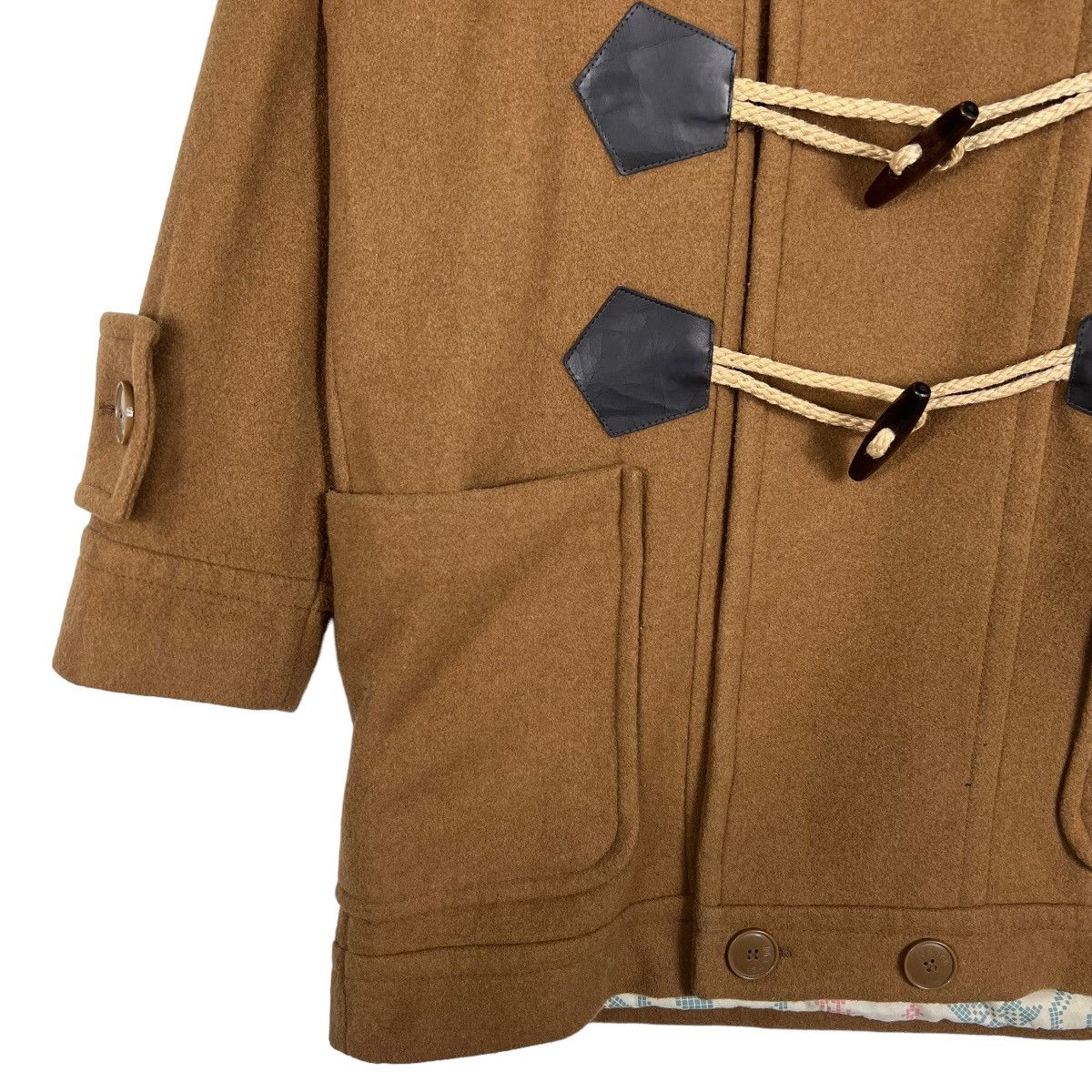 CABANE de ZUCCa 🔥 NE-NET WOOL DUFFEL HOODIE JACKET Size US S / EU 44-46 / 1 - 4 Thumbnail