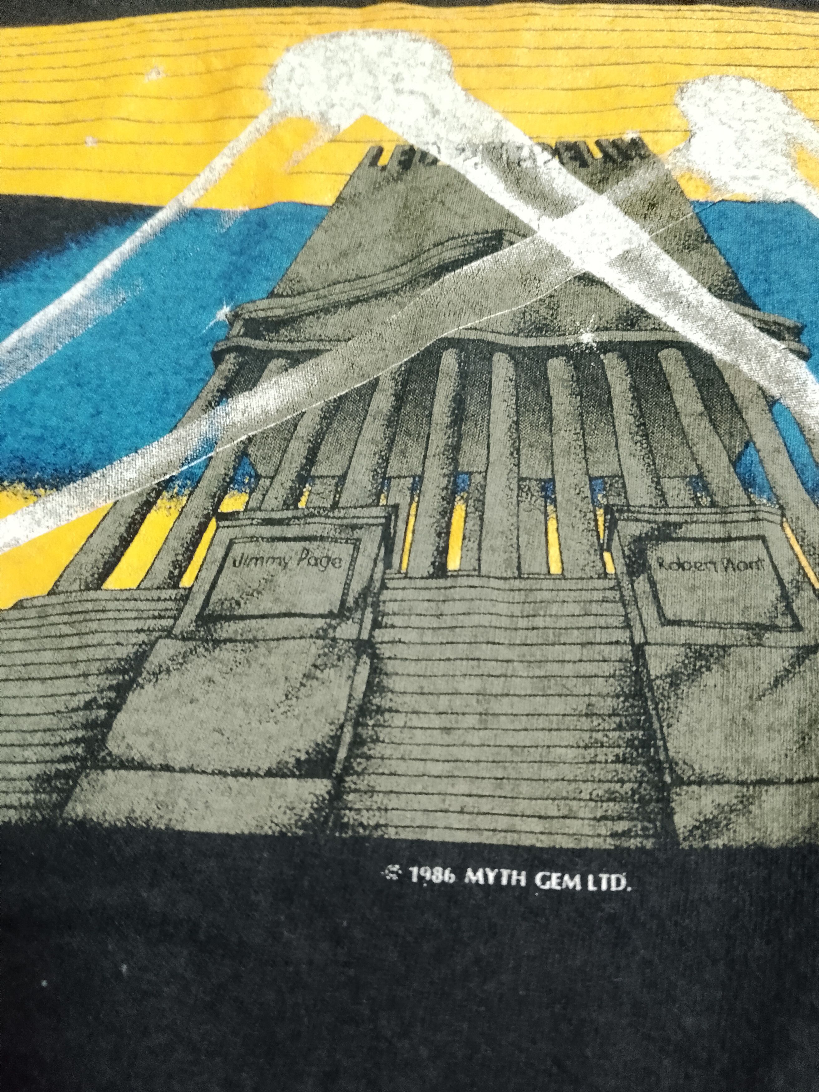 Led Zeppelin × Vintage Vintage Led Zeppelin Size US L / EU 52-54 / 3 - 5 Thumbnail