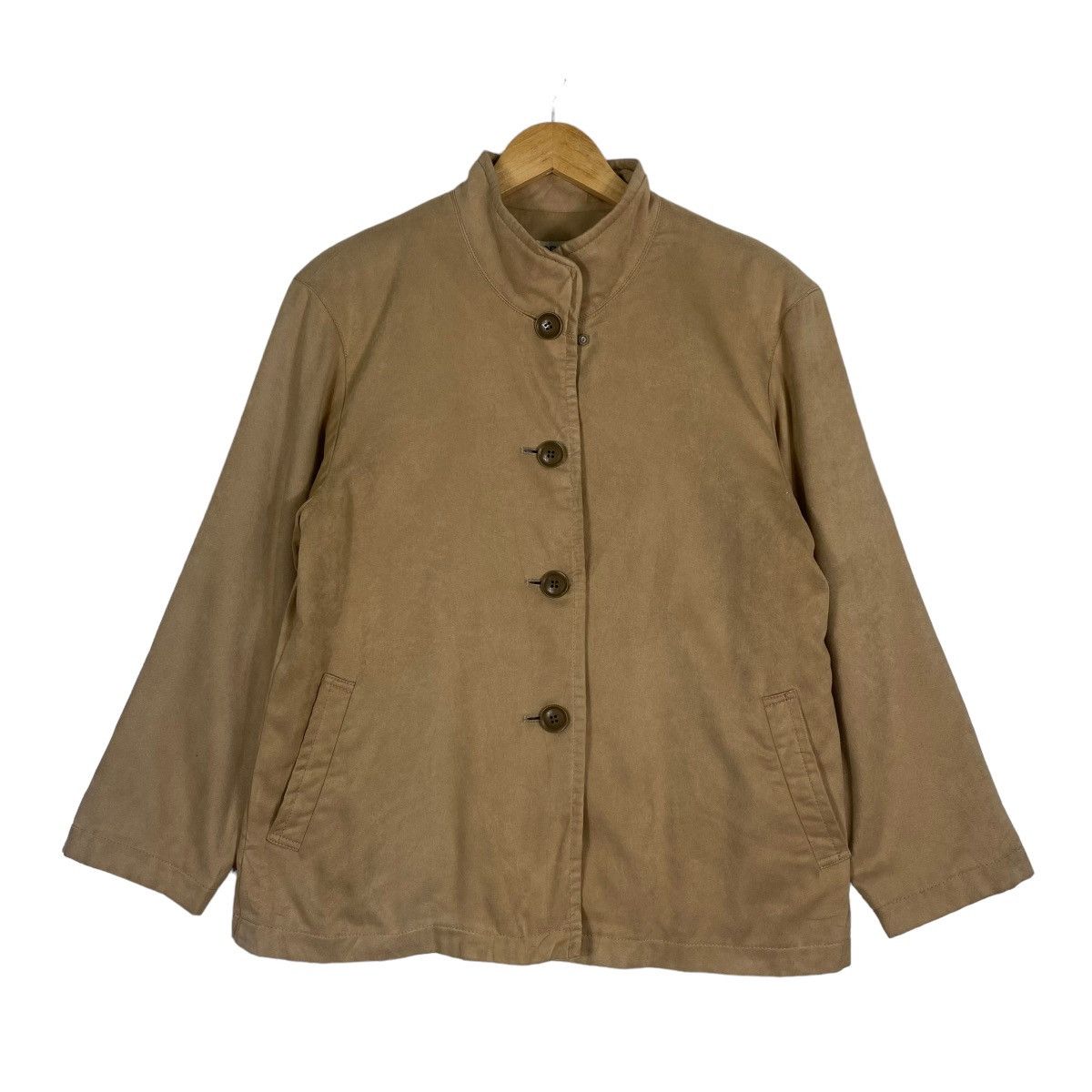 Japanese Brand LORAN HOMME PLUS BUTTON JACKET Size US M / EU 48-50 / 2 - 1 Thumbnail