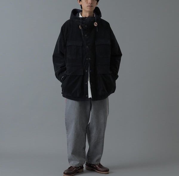 Designer × Mountain Hardwear F|ELDC0RE Mountain Sack Rain Parka Corduroy Dark Navy Size US L / EU 52-54 / 3 - 8 Thumbnail