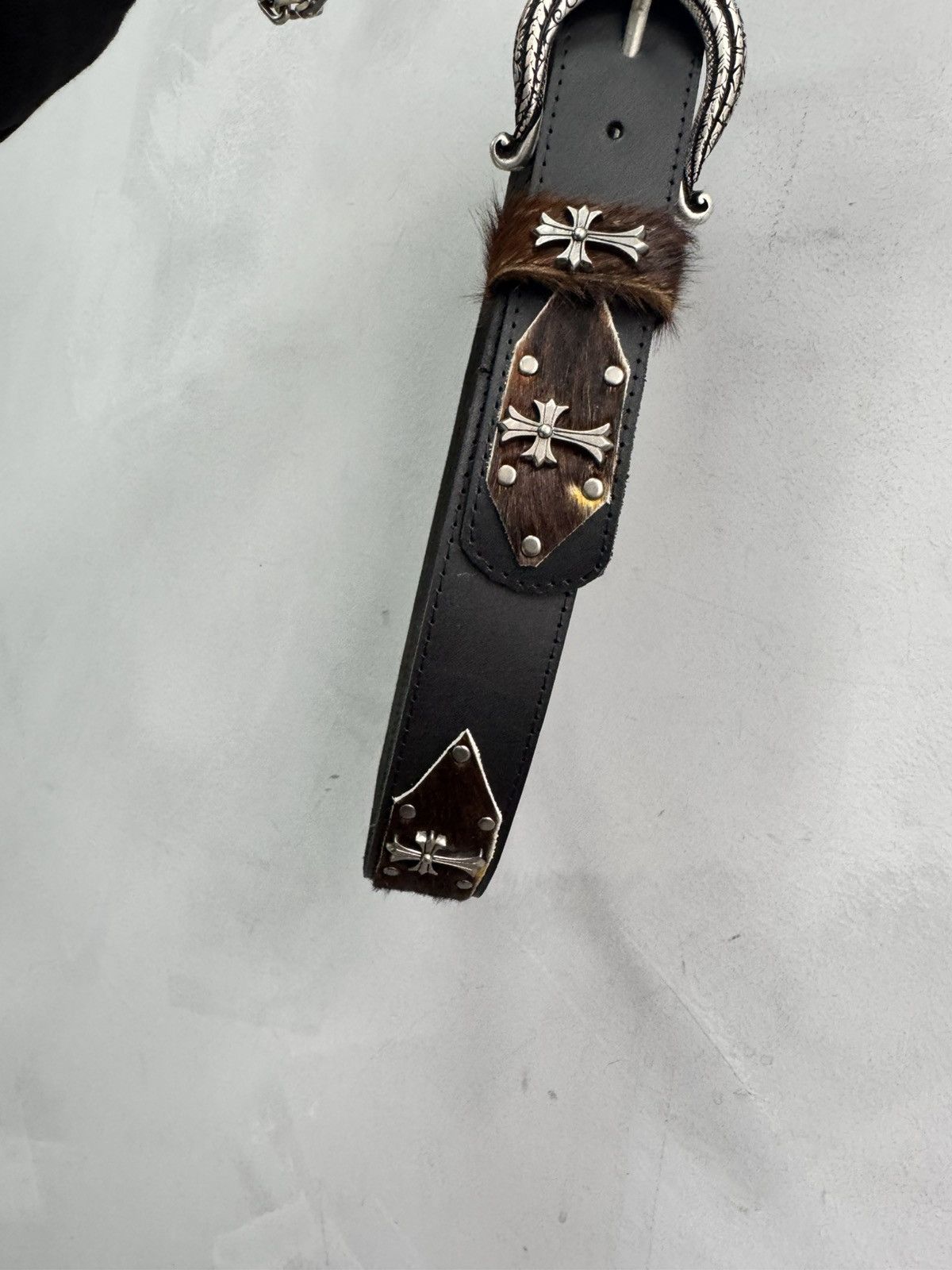 Hysteric Glamour 90s cow leather belt hysteric glamour style hype western 90s Size ONE SIZE - 11 Thumbnail