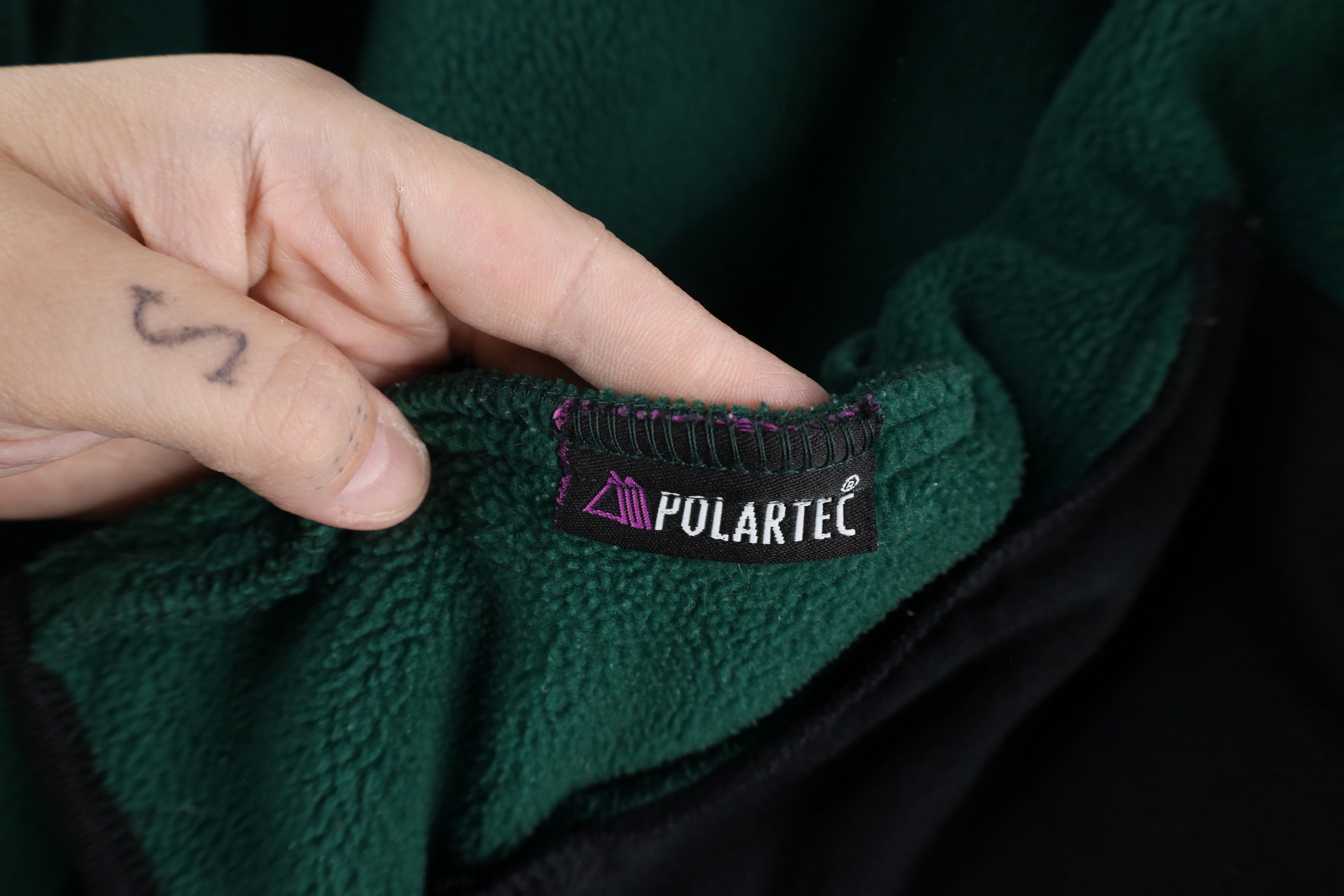 Rei × Vintage Vintage 90s REI Blank Full Zip Fleece Jacket Green USA Size US S / EU 44-46 / 1 - 12 Thumbnail
