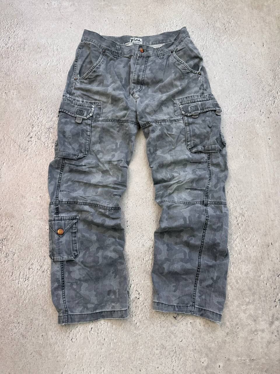 20471120 × Japanese Brand BANDAGE PARACHUTE JUNYA WATANABE STYLE CARGO PANTS JEANS Y2K Size US 32 / EU 48 - 1 Thumbnail