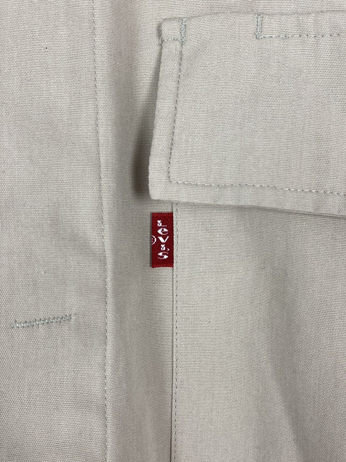 Levi's 1990's Vintage Levi's Sta Prest Shirt Size US L / EU 52-54 / 3 - 7 Thumbnail