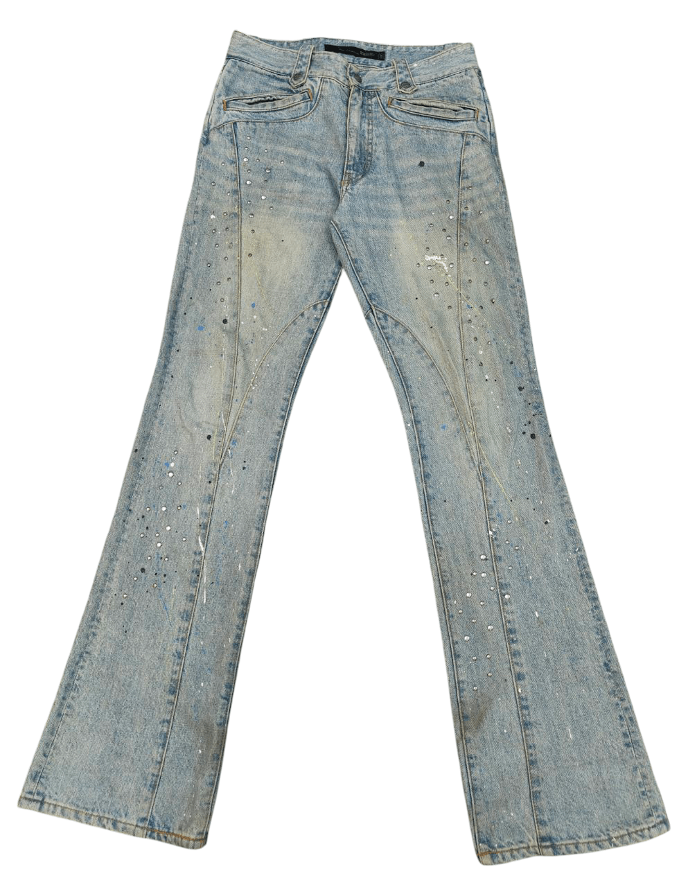 Beauty Beast × If Six Was Nine × Japanese Brand Japanese Schlussel Flare Denim Size US 30 / EU 46 - 1 Thumbnail
