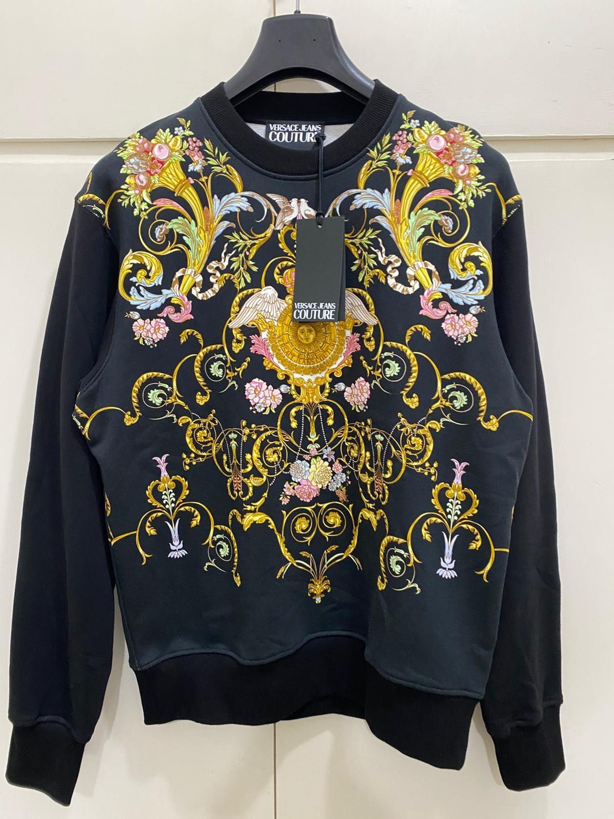 Versace Jeans Couture Versace Jeans Culture Sweatshirt Panel Tuileries M, black Size US M / EU 48-50 / 2 - 1 Thumbnail
