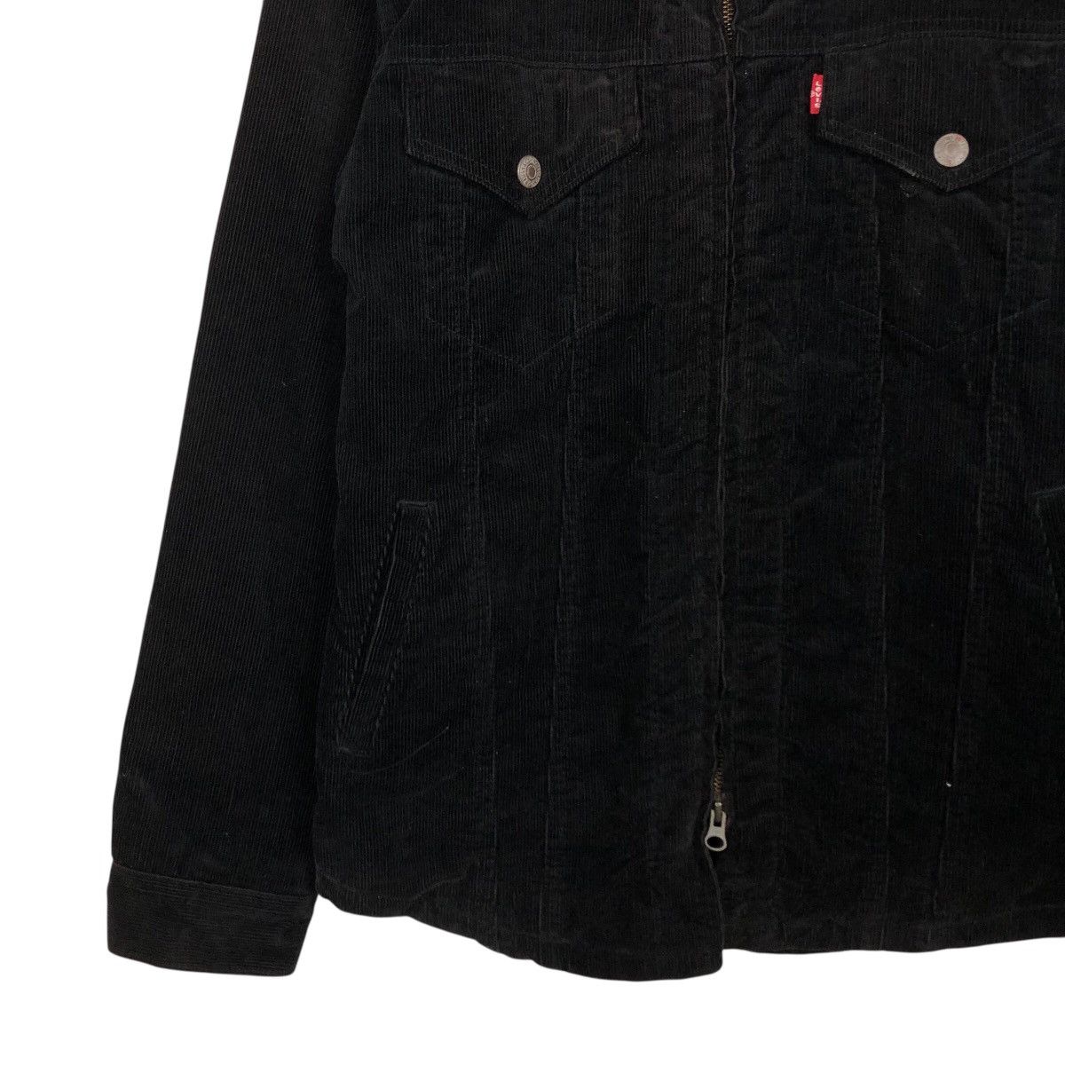 Levi's 📌Vintage Biker Chore Jacket Levi's Corduroy Mink Fur Collar Size US L / EU 52-54 / 3 - 5 Thumbnail