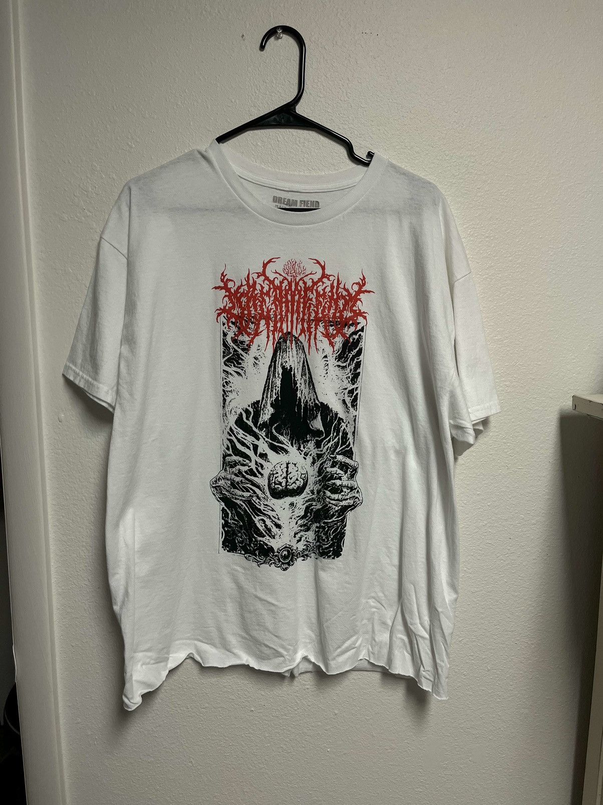 Band Tees Death Core Custom Graphic Cropped TShirt Size US XL / EU 56 / 4 - 1 Thumbnail
