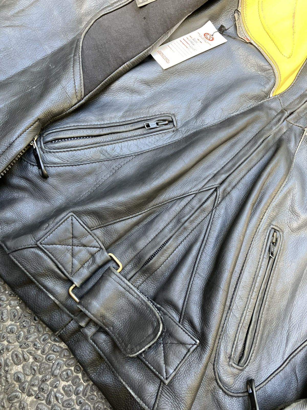 Other Vintage Richa Genuine Leather Jacket Size US XL / EU 56 / 4 - 4 Thumbnail