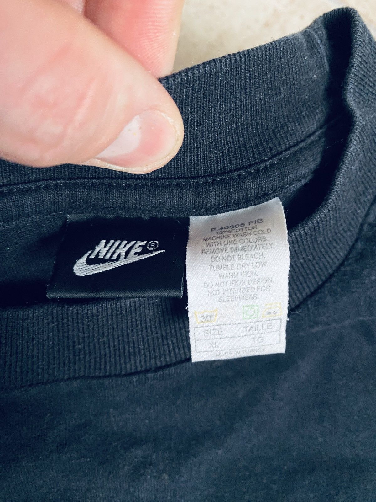 Nike 90s Swoosh Longsleeve Supreme Tn Stussy Size US XL / EU 56 / 4 - 4 Thumbnail