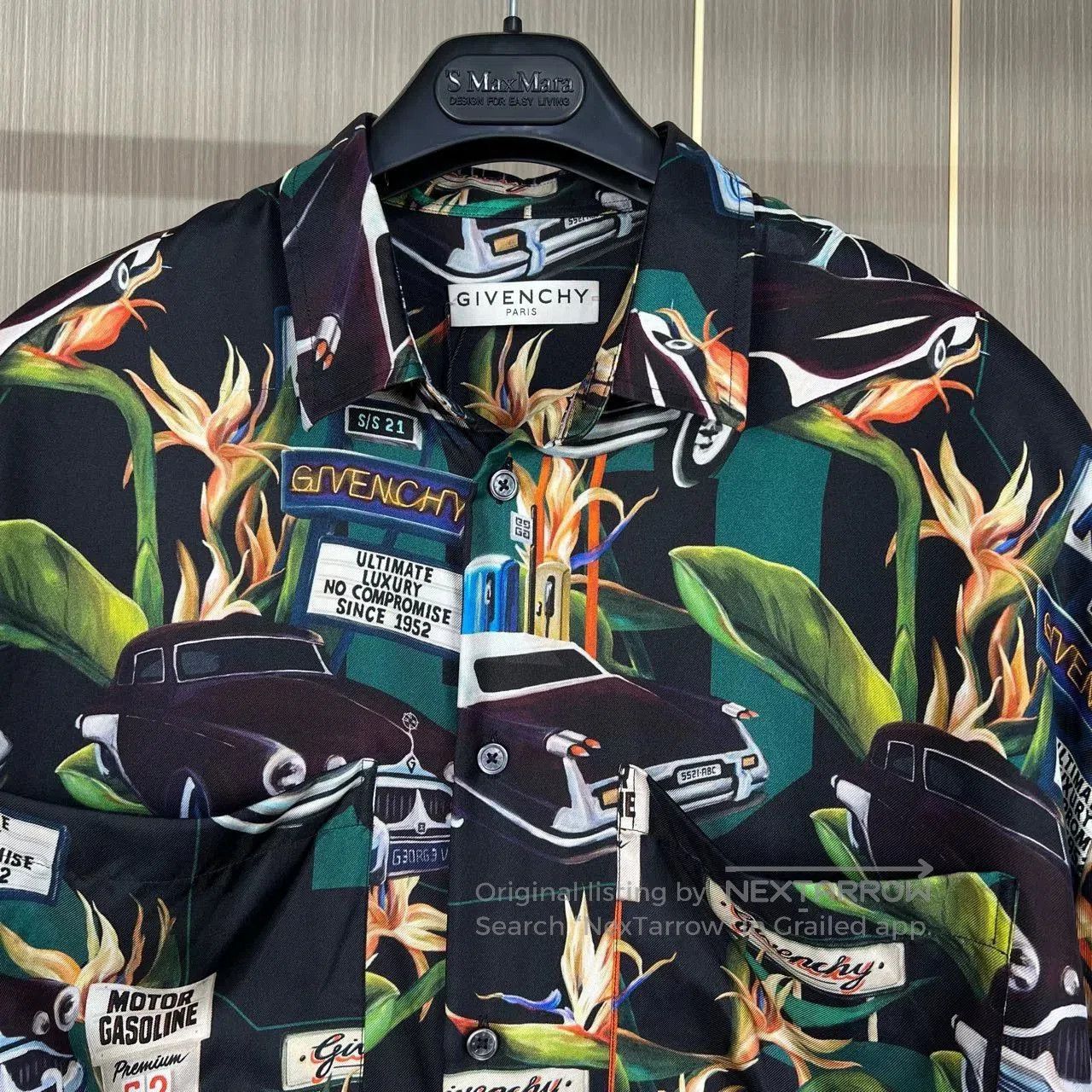 Givenchy Givenchy Silk Short Sleeve Shirt. Size US M / EU 48-50 / 2 - 3 Thumbnail