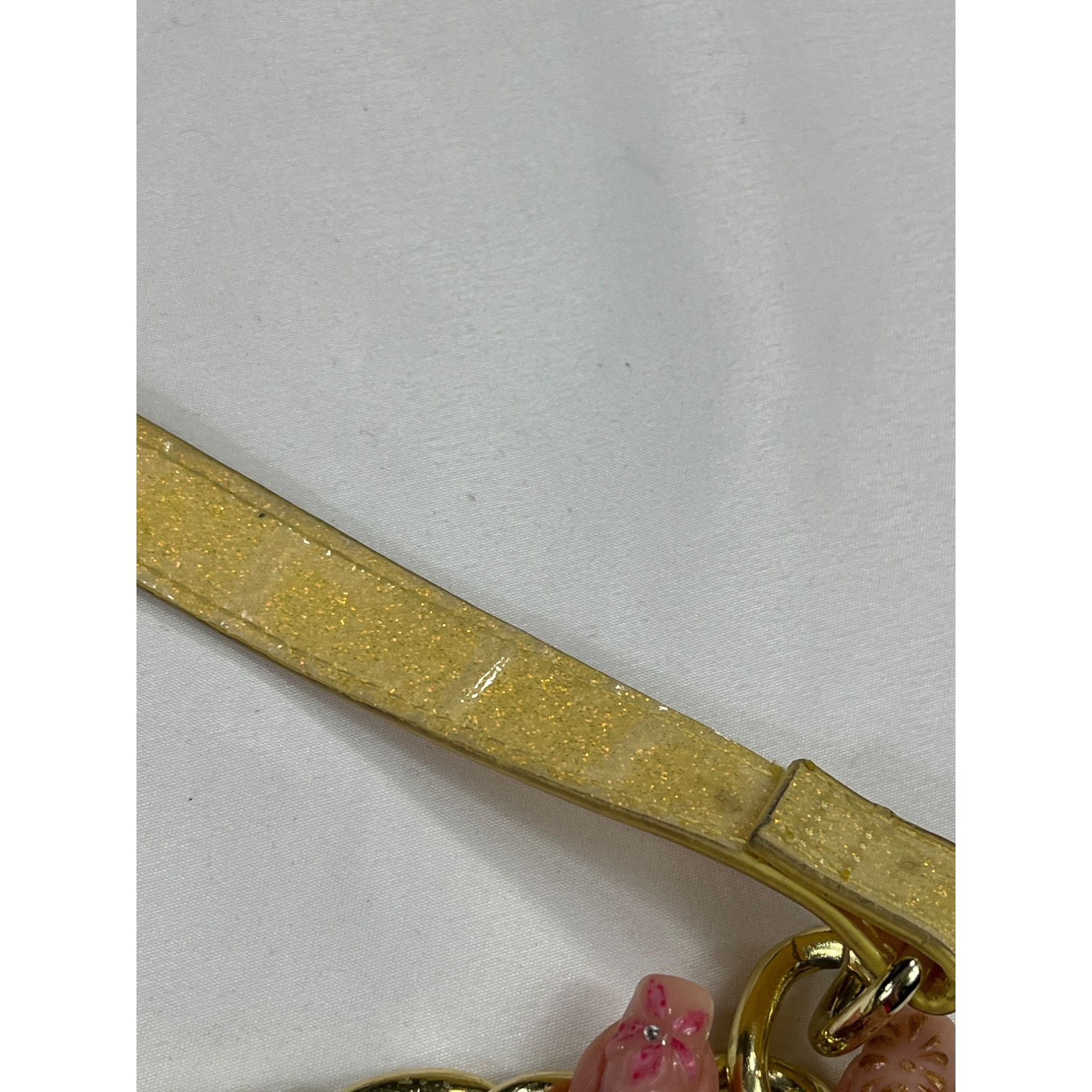 Betsey Johnson Luv Betsey by Betsey Johnson SKU 7885 Yellow Gold Glittery Size ONE SIZE - 7 Thumbnail