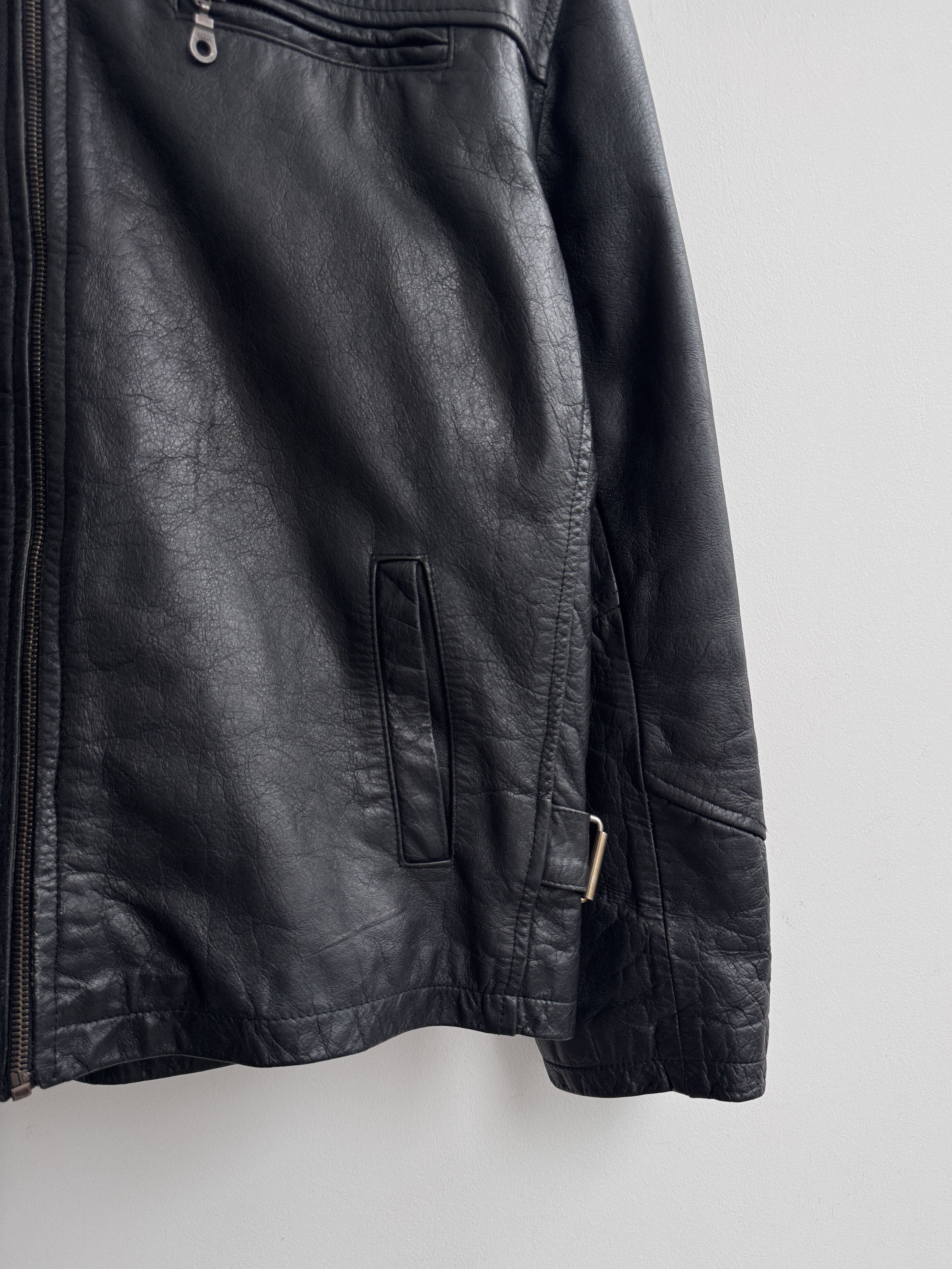 Genuine Leather Vintage Leathermaster Real Leather Jacket Size US L / EU 52-54 / 3 - 7 Thumbnail