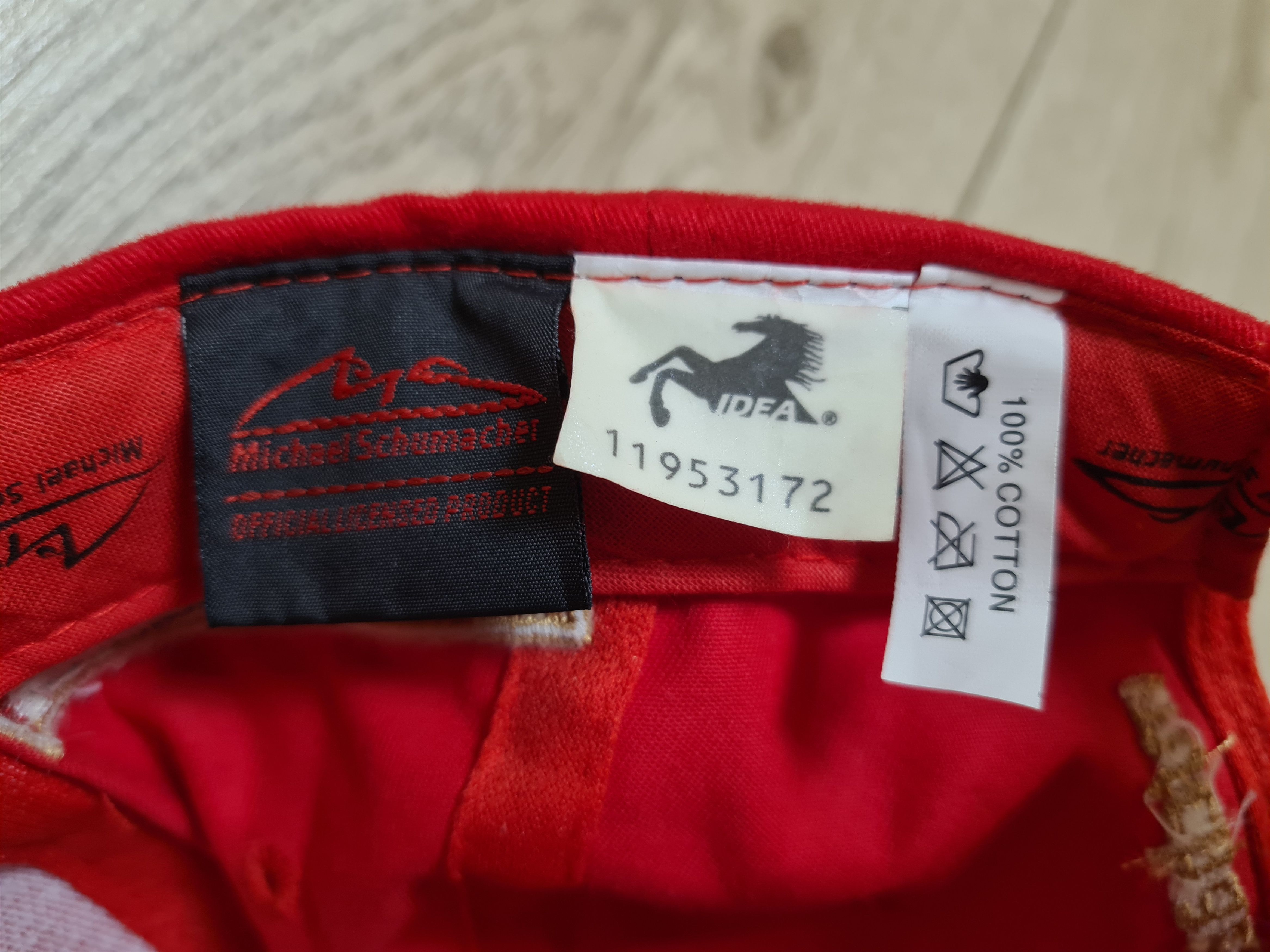 Ferrari FERRARI CAP VINTAGE NEW SCHUMACHER CAP FORMULA 1 CAP Size ONE SIZE - 11 Thumbnail