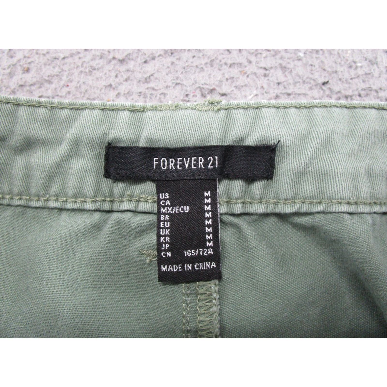 Forever 21 FOREVER 21 Colorblock Cargo Pants Women’s M Baggy Wide Leg Multicolor Casual Pockets Pants Womens Medium 90s? Size 32" / US 10 / IT 46 - 4 Thumbnail