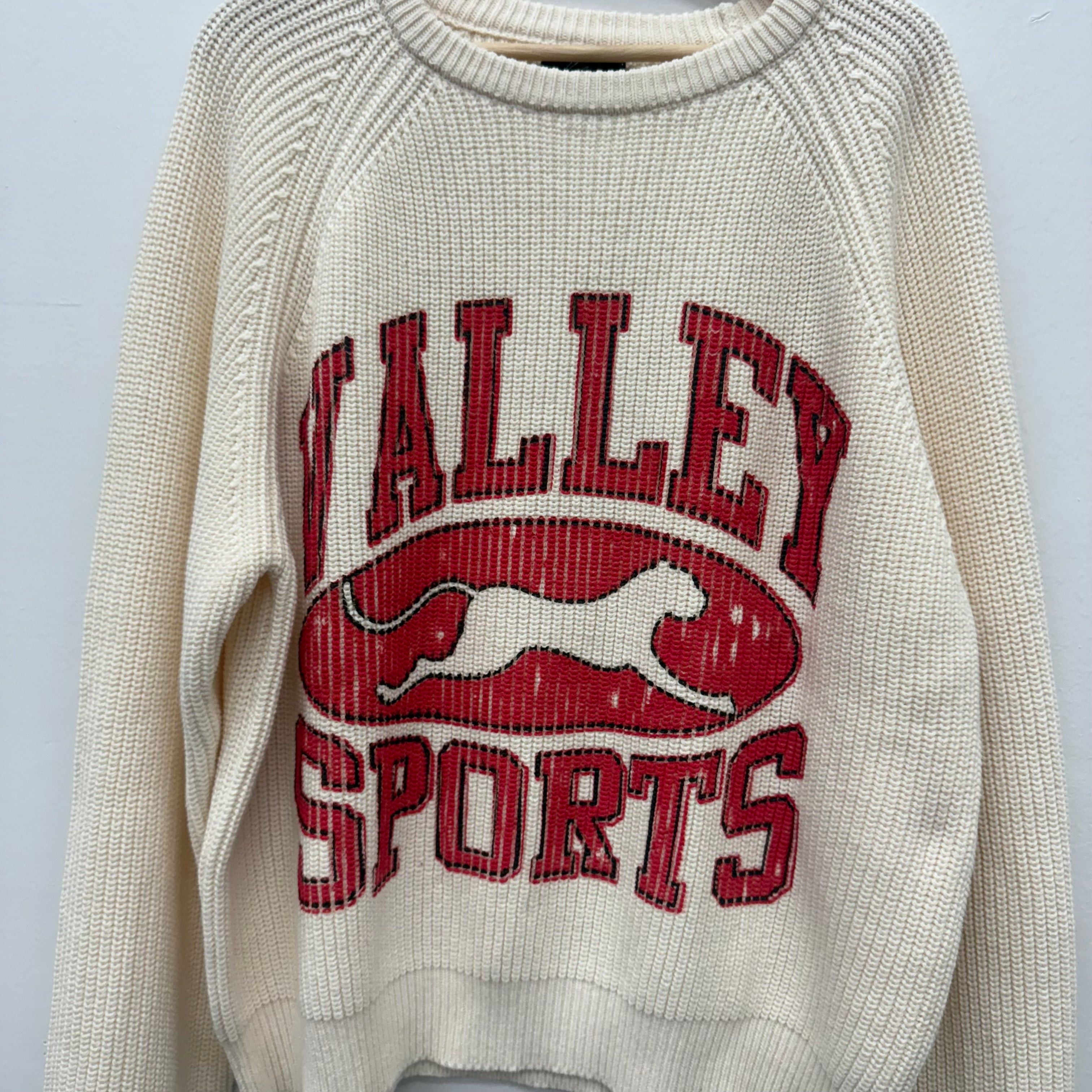 Vale Vale Valley Sports Knit Sweater - Size L Size US L / EU 52-54 / 3 - 2 Thumbnail