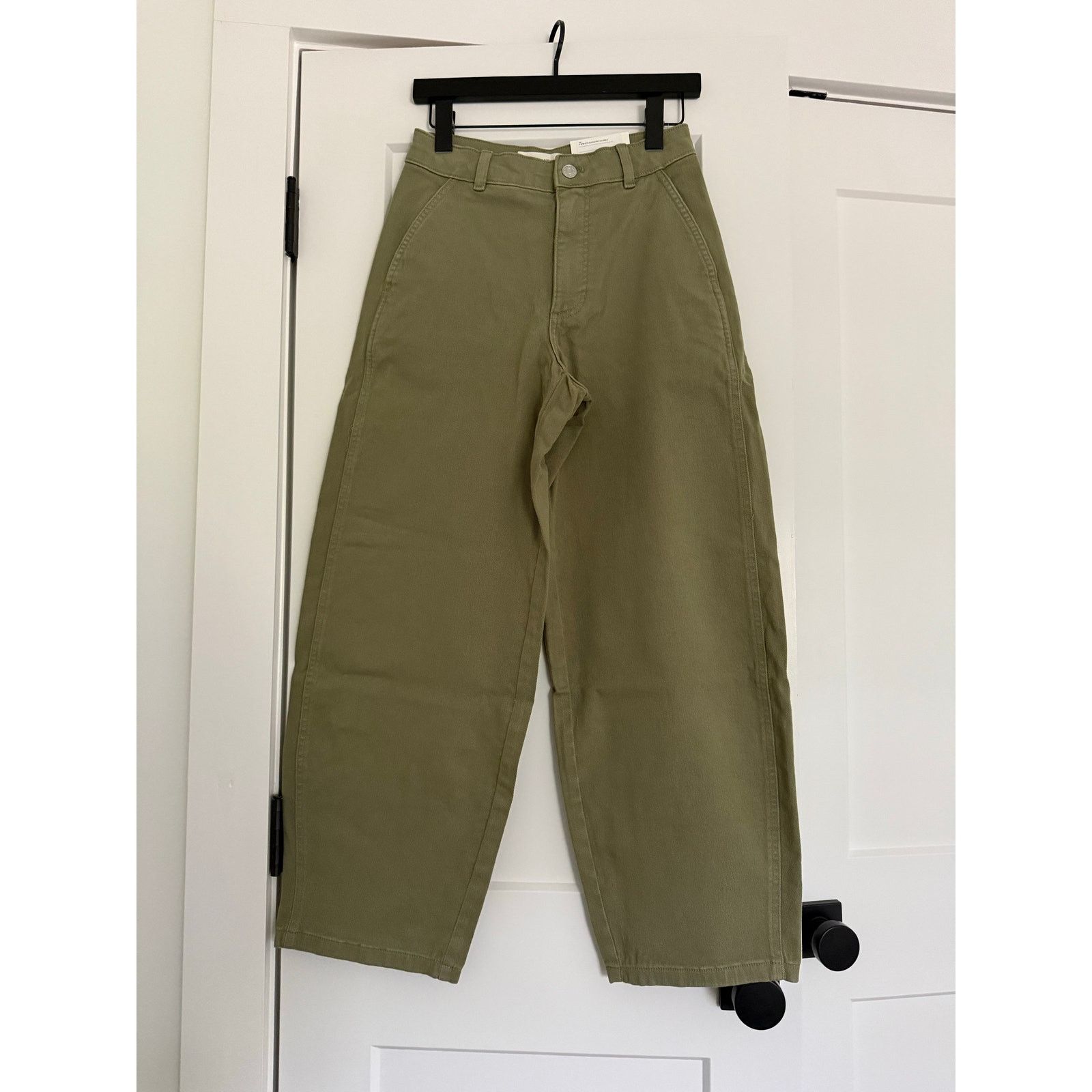 Everlane $128 New Everlane Utility Curve Pant - Green - size 2 Size 26" / US 2 / IT 38 - 2 Thumbnail