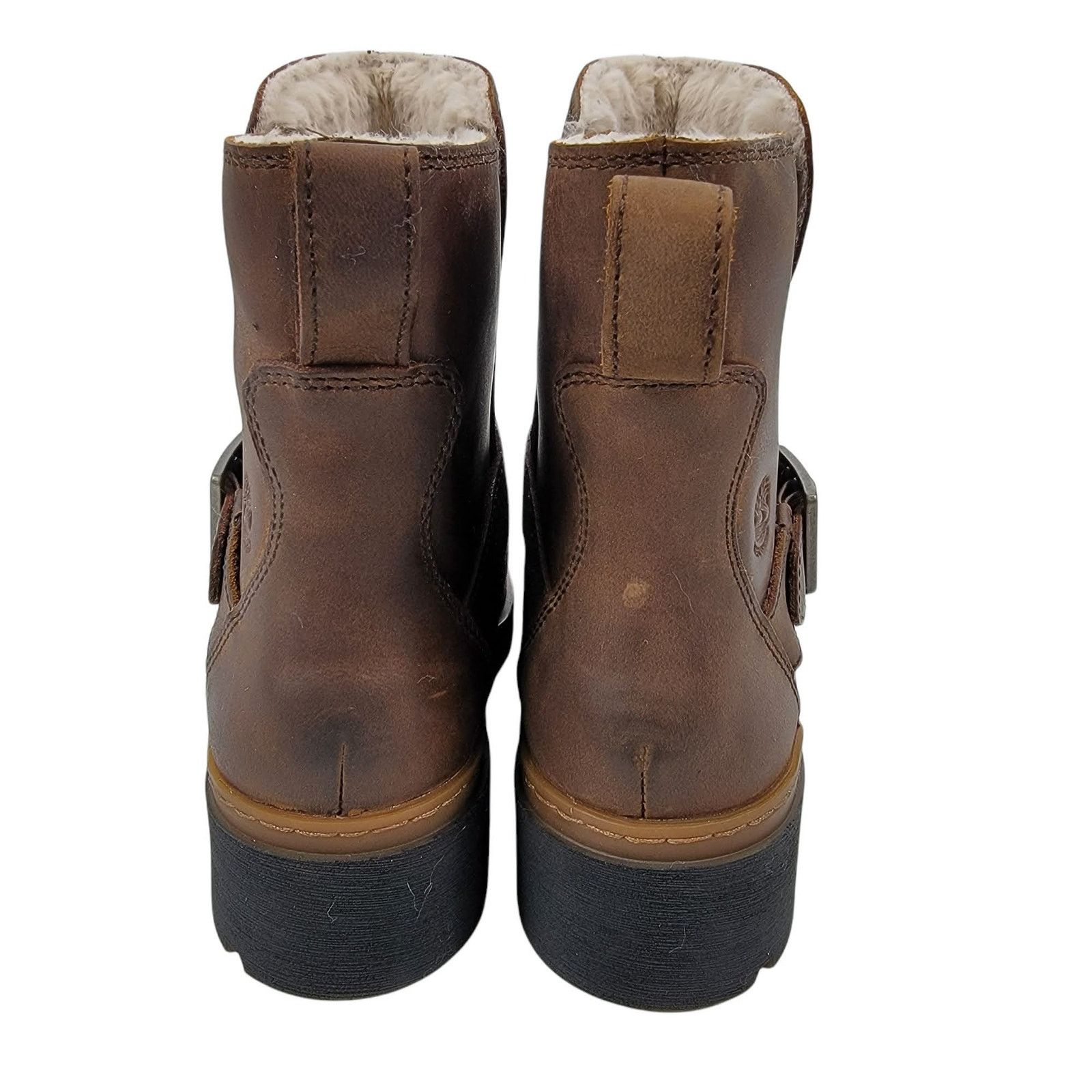 Timberland NEW Timberland Graceyn Waterproof Biker Boots Leather 6 Size US 6 / IT 36 - 6 Thumbnail
