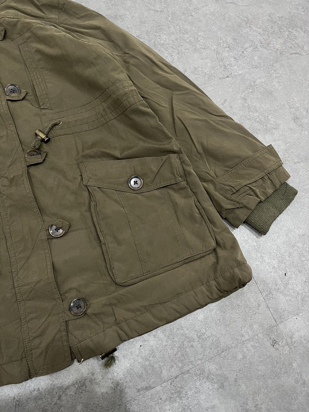 If Six Was Nine × Japanese Brand × Le Grande Bleu (L.G.B.) 2000s G.O.A Bono Jacket N3B Type Faux Fur Parka Jacket Size M / US 6-8 / IT 42-44 - 4 Thumbnail