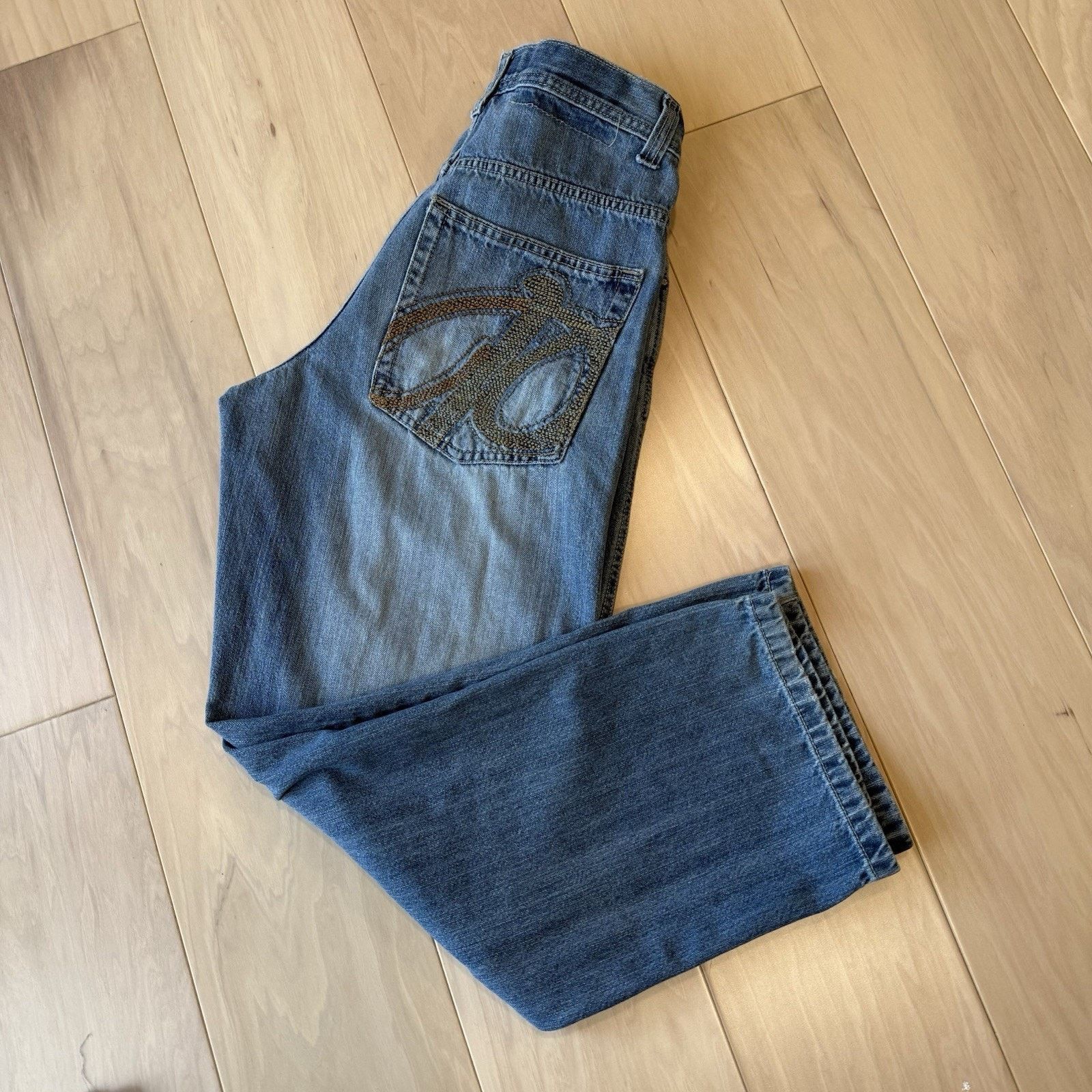 Southpole × Vintage Vintage Southpole Jeans 30 Blue Y2K Baggy Denim Skater Size US 30 / EU 46 - 8 Thumbnail
