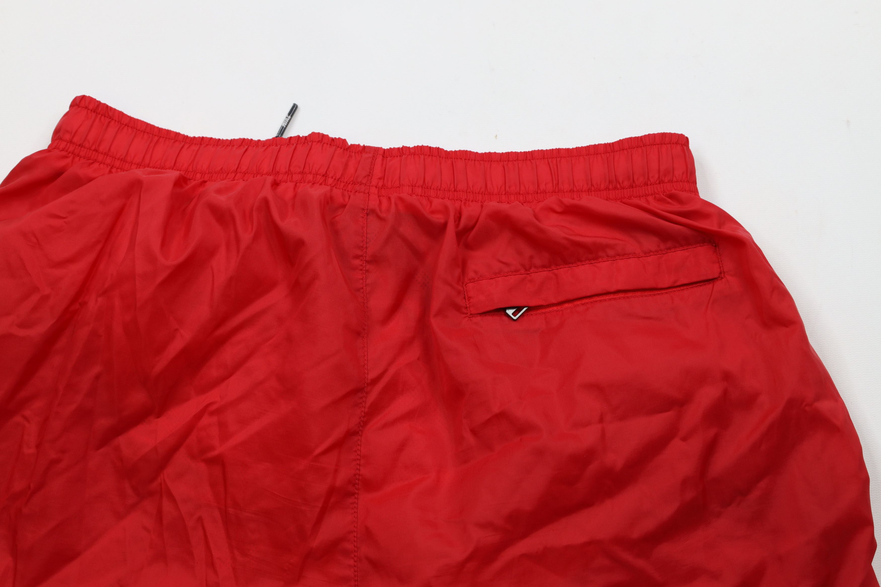 Nike × Vintage Vintage 90s Y2K Nike Mini Swoosh Lined Shorts Baggies Nylon Size US 34 / EU 50 - 9 Thumbnail
