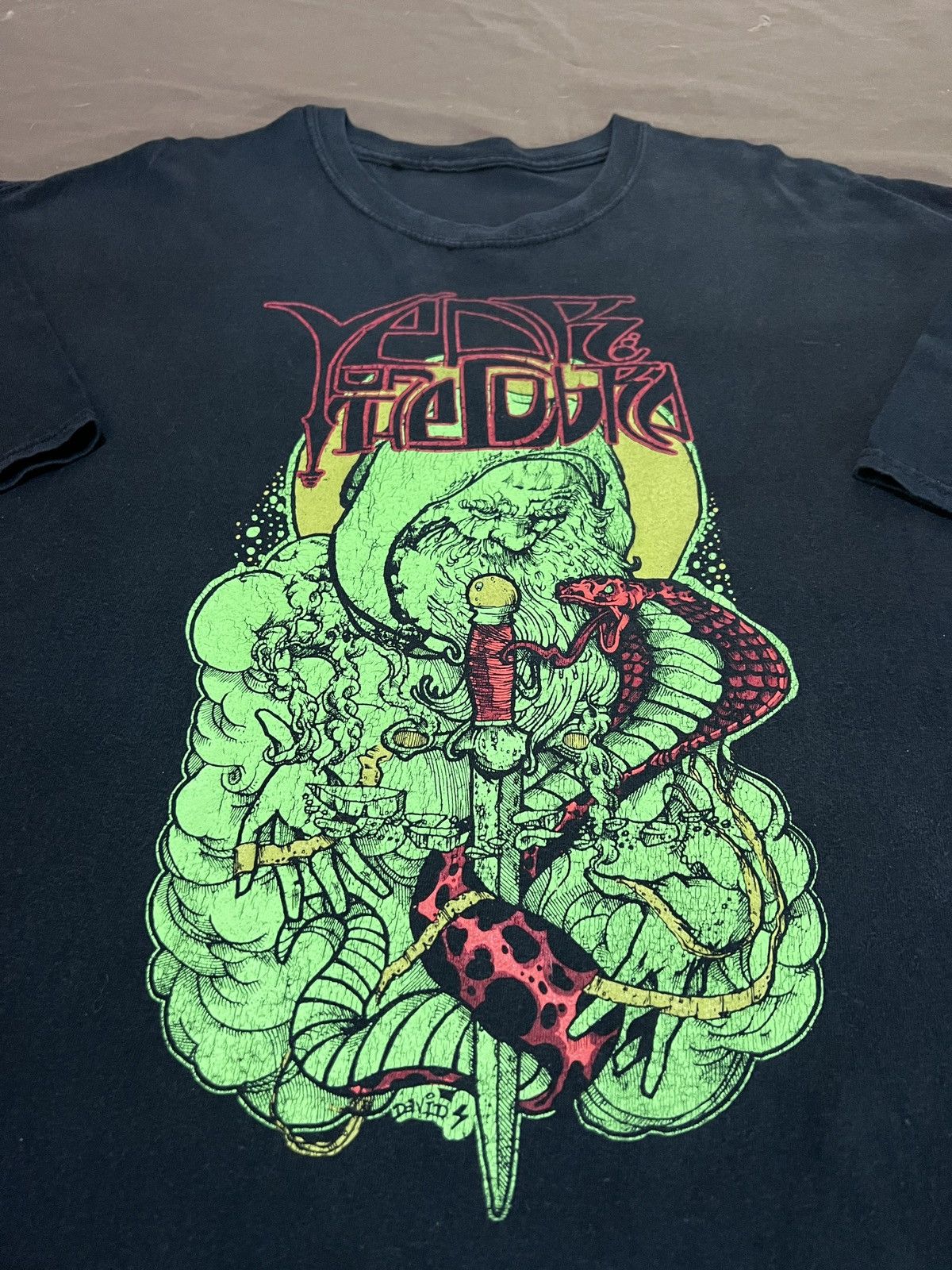 Band Tees Year of the Cobra Doom Metal Promo Tee 2XL Graphic Size US XXL / EU 58 / 5 - 1 Thumbnail