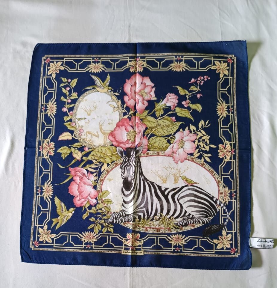 Salvatore Ferragamo Salvatore Ferragamo cotton Handkerchief Size ONE SIZE - 1 Thumbnail