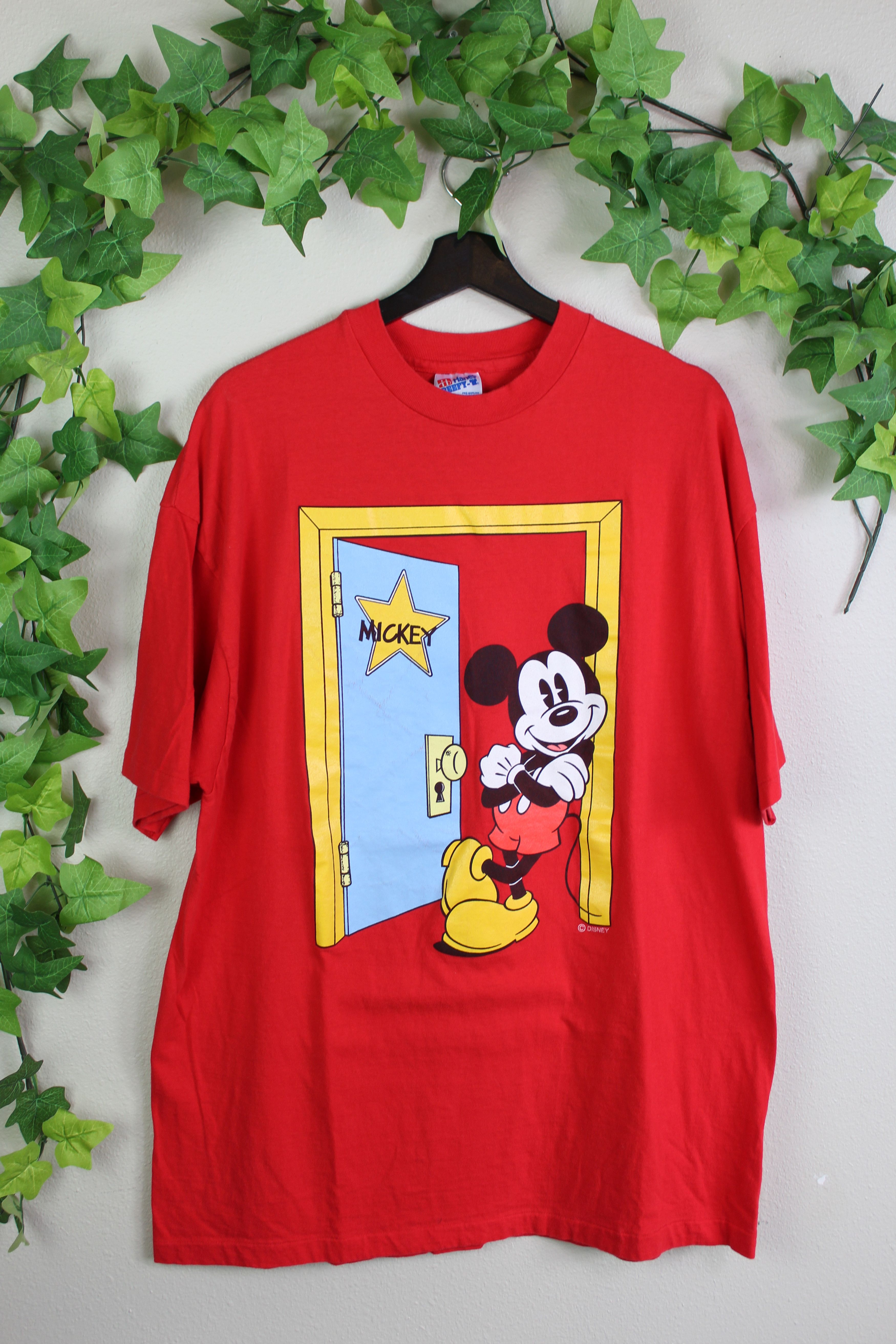Disney × Vintage VINTAGE MICKEY MOUSE T-SHIRT Size US XL / EU 56 / 4 - 1 Thumbnail