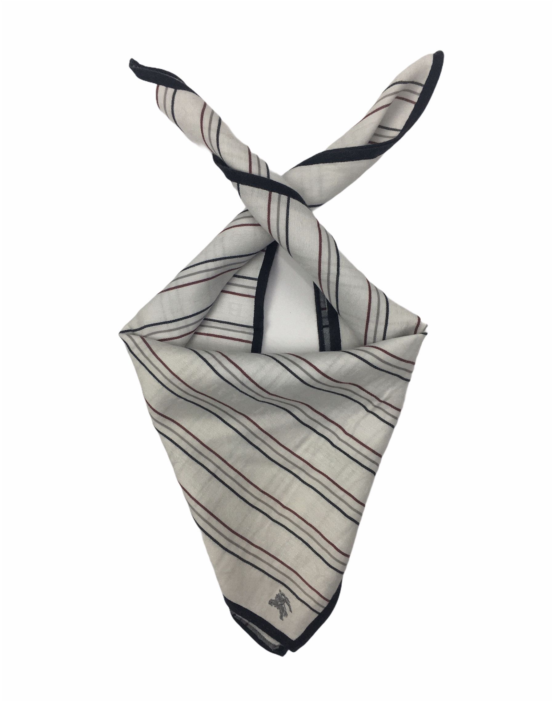 Burberry Rare Vintage Burberry Bandana/Handkerchief/Scarf HKC0078 Size ONE SIZE - 2 Thumbnail