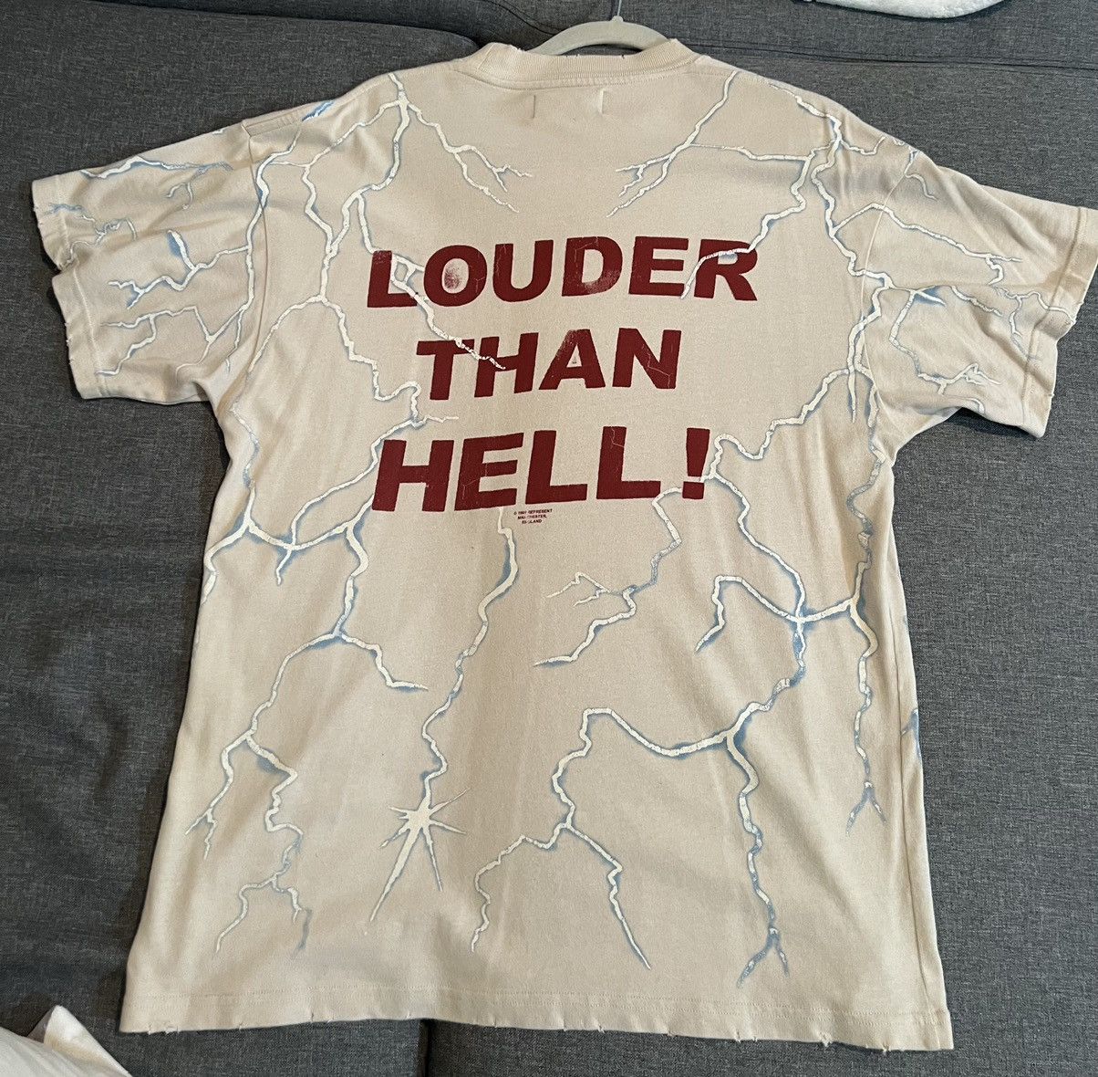 Represent Clo. Represent Louder Than Hell T-Shirt Size XS Size US XS / EU 42 / 0 - 3 Thumbnail