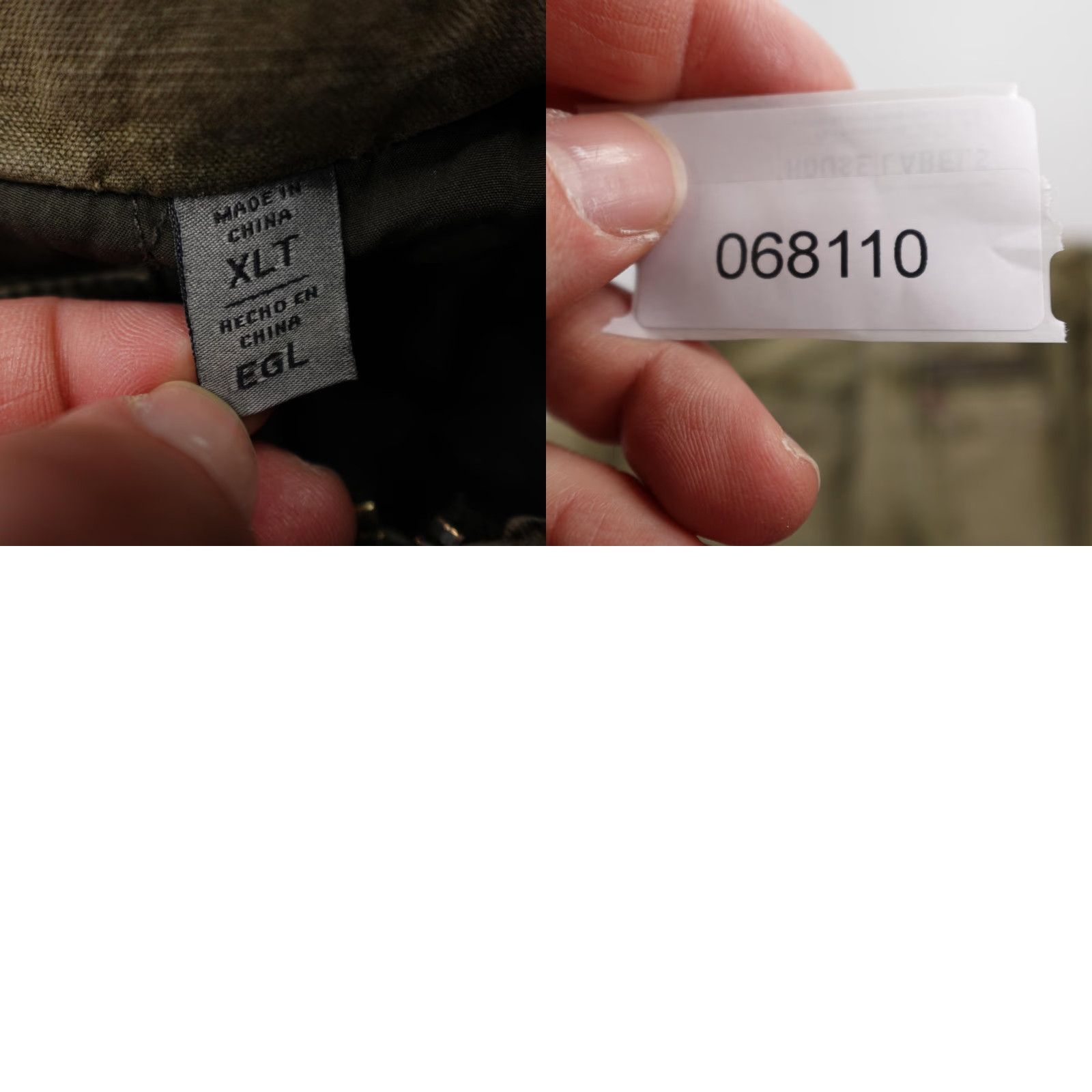Levi's Levis Jacket Mens XL Tall Green Canvas Military Field Coat Quilted Lined Zip Up Size US XL / EU 56 / 4 - 10 Thumbnail