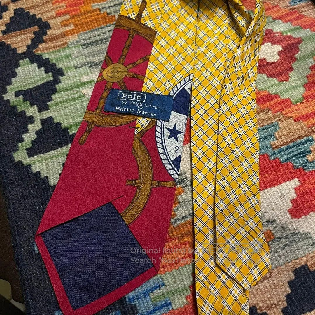 Polo Ralph Lauren Polo Ralph Lauren Nautical Silk Tie. Size ONE SIZE - 2 Thumbnail