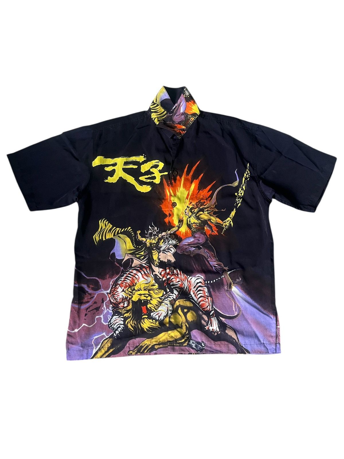 Japanese Brand VINTAGE Stanley Adams "SON OF HEAVEN" All Over Print Size US XXL / EU 58 / 5 - 1 Thumbnail