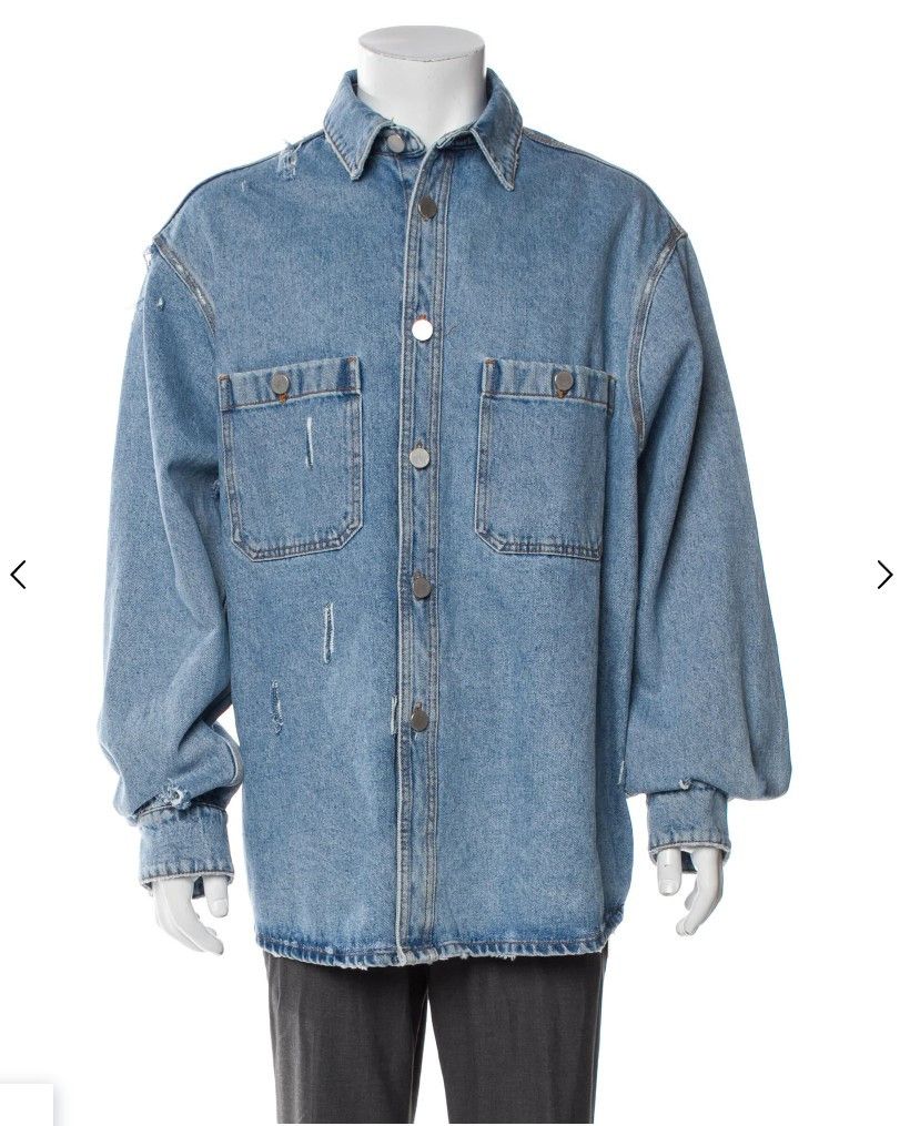 Hed Mayner Hed Mayner Denim Jacket Size US S / EU 44-46 / 1 - 5 Thumbnail