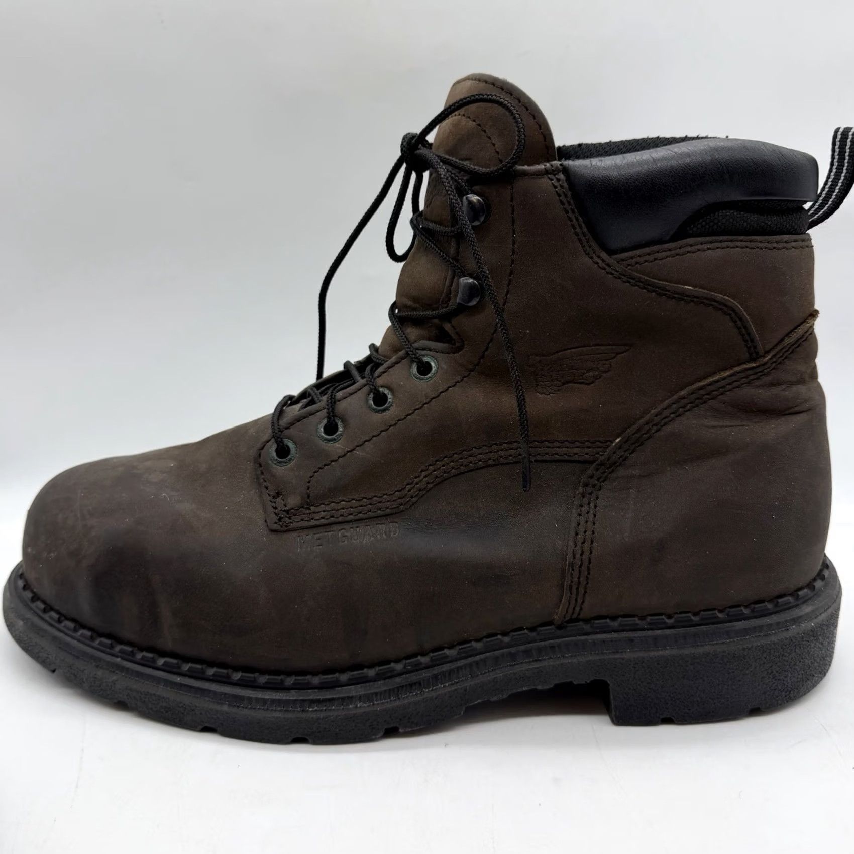 Red Wing Red Wing 4433 Boots Men 13 Brown Waterproof Steel Toe Met Guard Work Supersole Size US 13 / EU 46 - 6 Thumbnail