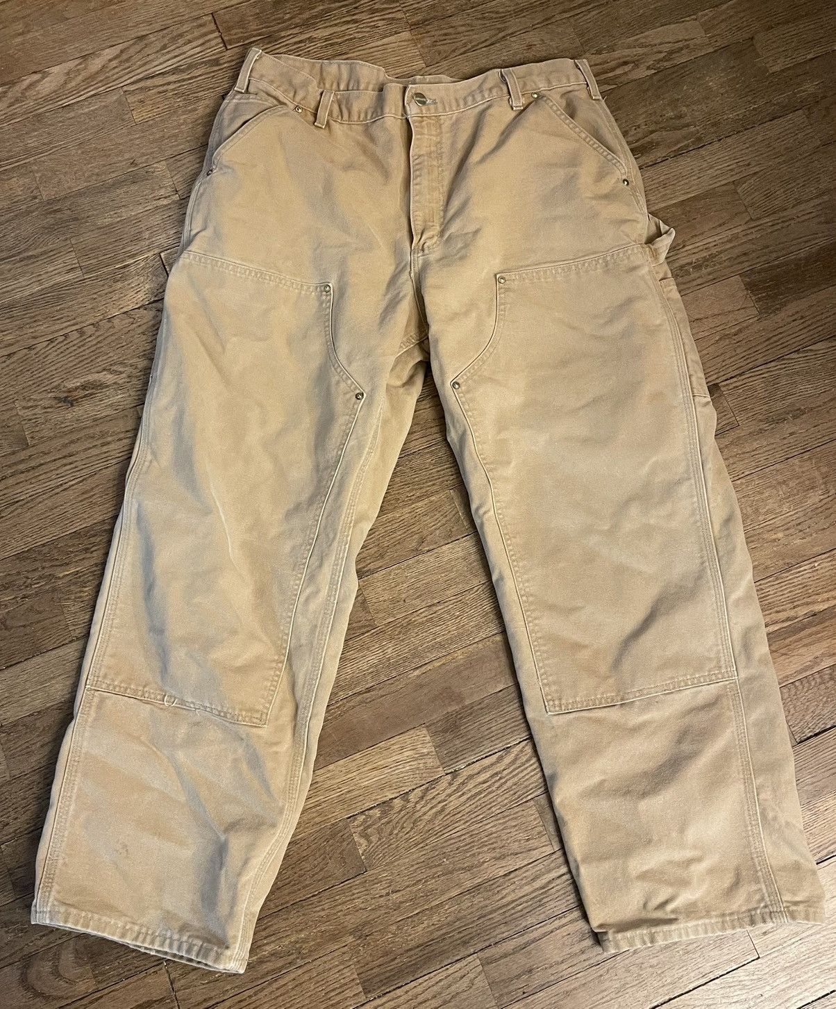 US CARHARTT / DOUBLE KNEE PAINTER PANTS