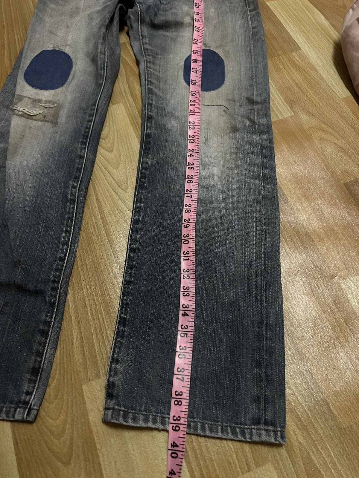 Burberry × Designer 💥BURBERRY LONDON PATCH DISTRESSED Size US 29 - 11 Thumbnail