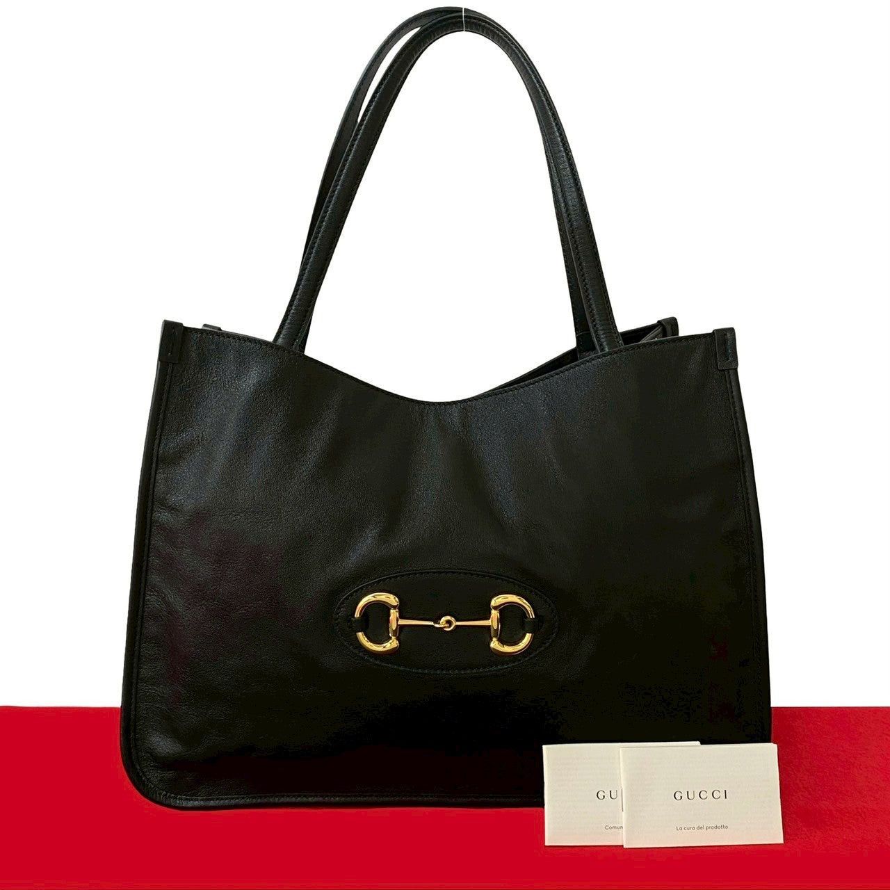 Gucci Gucci Black Leather Size ONE SIZE - 1 Thumbnail