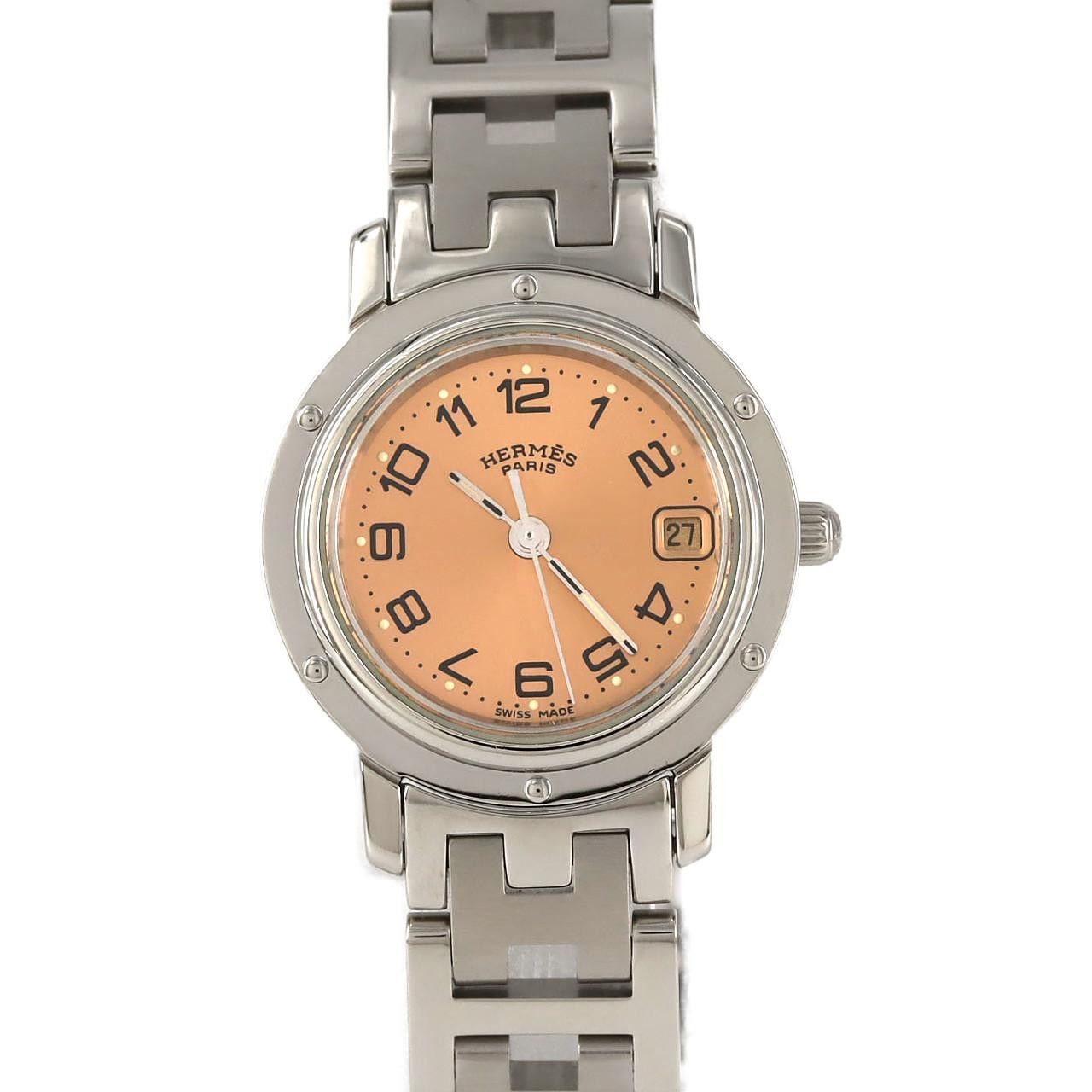Hermes Hermes Hermès Clipper CL4.210 Stainless Steel Metal Quartz CL4.210 DUTY FREE for USA Size ONE SIZE - 1 Thumbnail