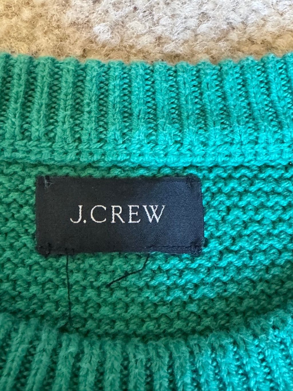 J.Crew JCrew Irish Green Waffle Knit Sweater Pure Cotton Sz-sm UI Size US M / EU 48-50 / 2 - 3 Thumbnail