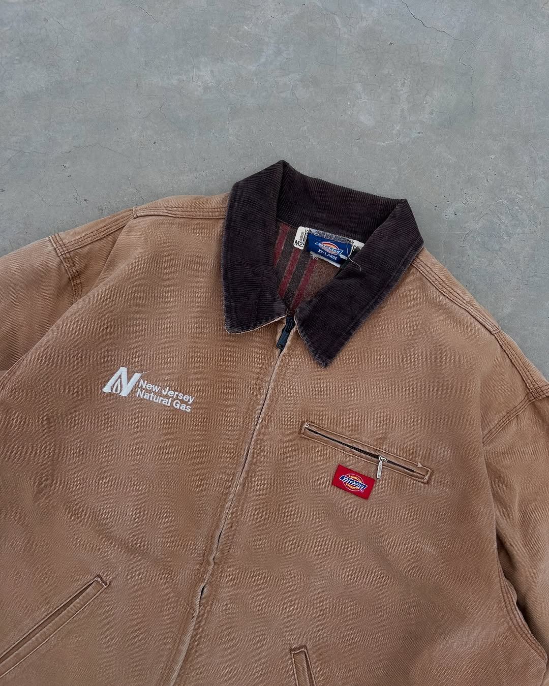 Carhartt × Dickies Vintage 90's Dickies Detroit Quilted Linned Denim Jacket Size US XL / EU 56 / 4 - 2 Thumbnail