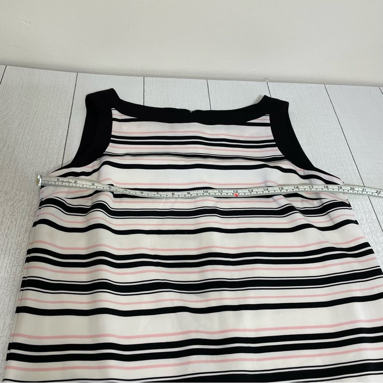 Jones New York Jones New York Striped Shift Dress Size 12 Size XL / US 12-14 / IT 48-50 - 4 Thumbnail